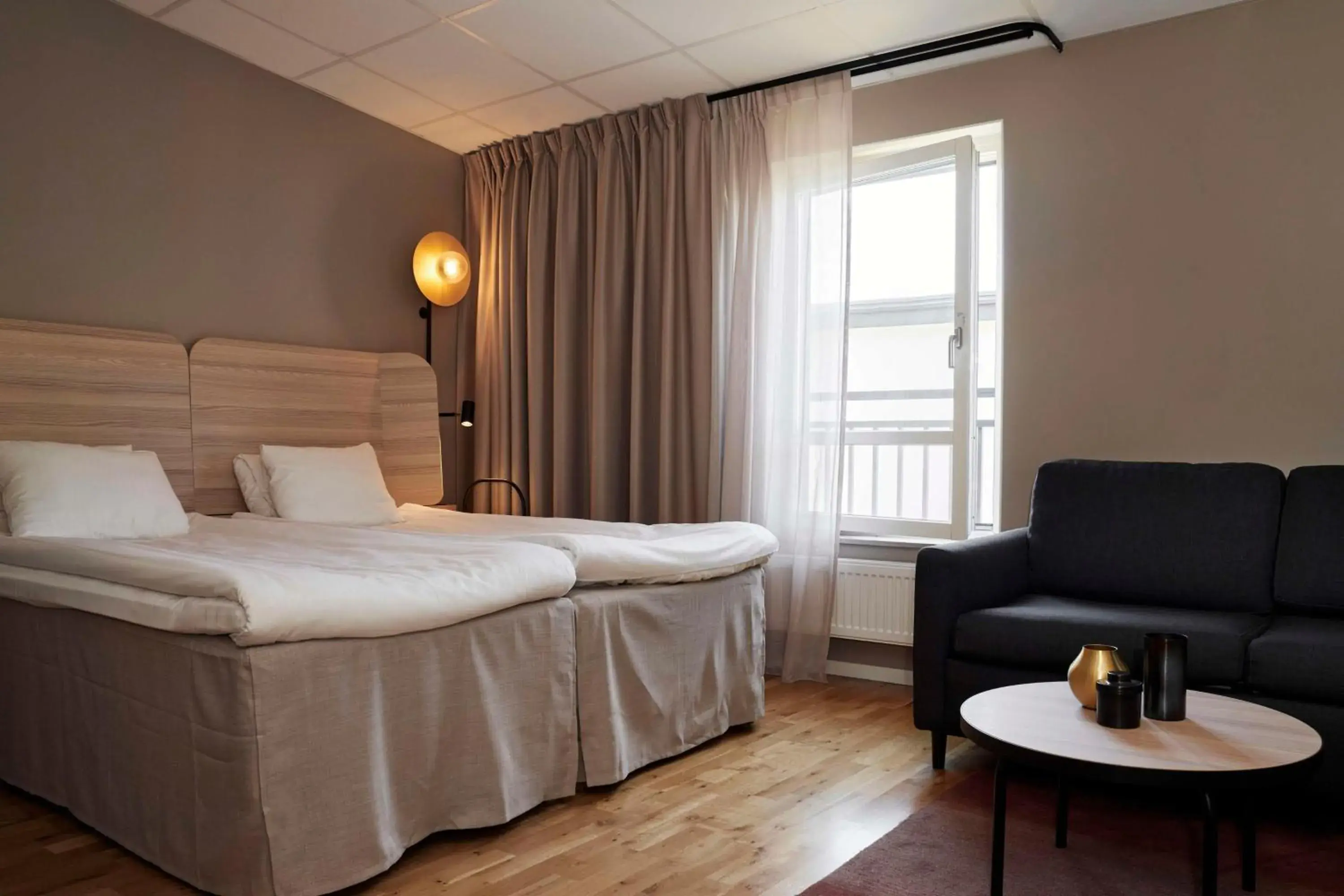 Bedroom, Bed in Scandic Visby Bedroom, Bed in Scandic Visby