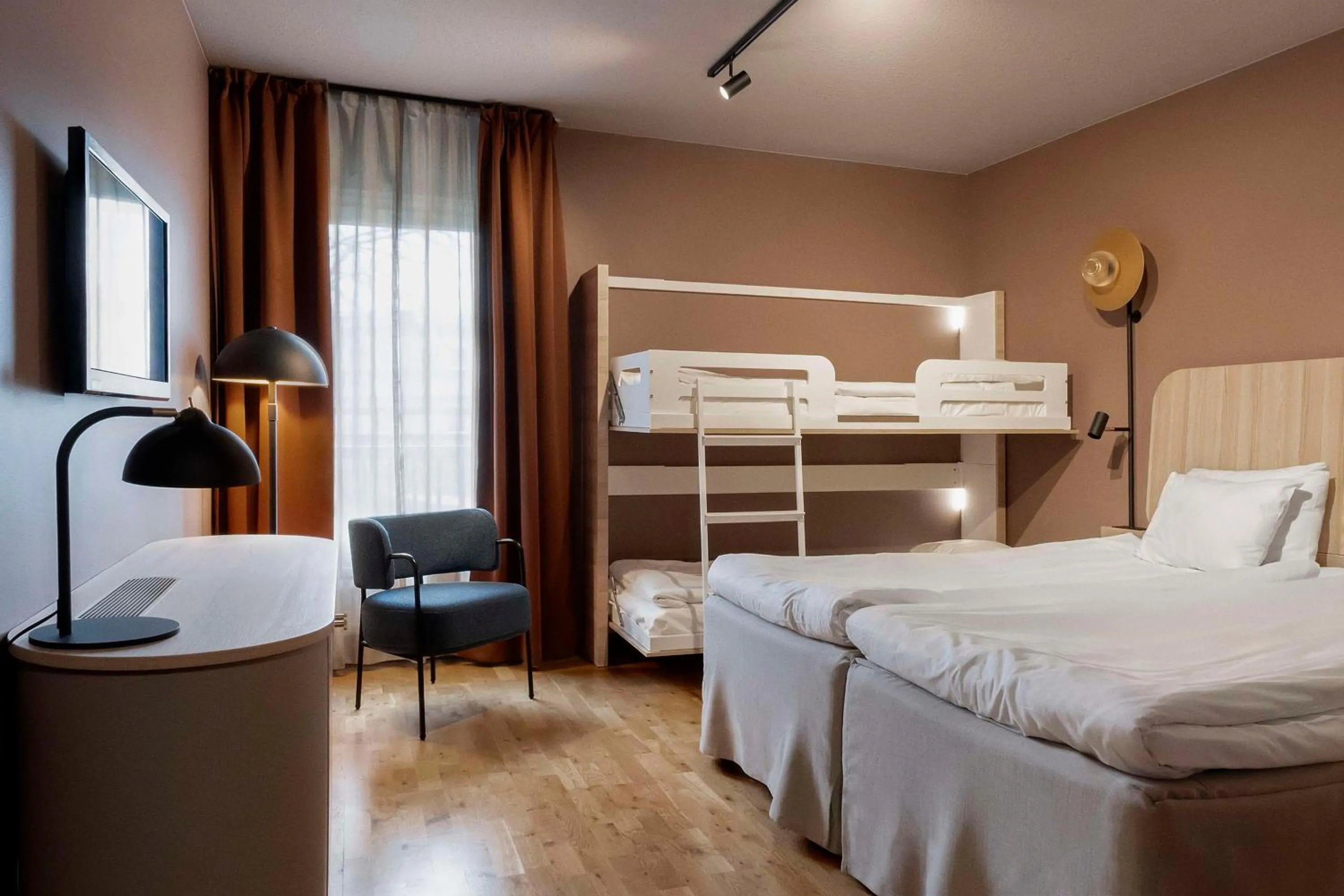 Bedroom, Bed in Scandic Visby