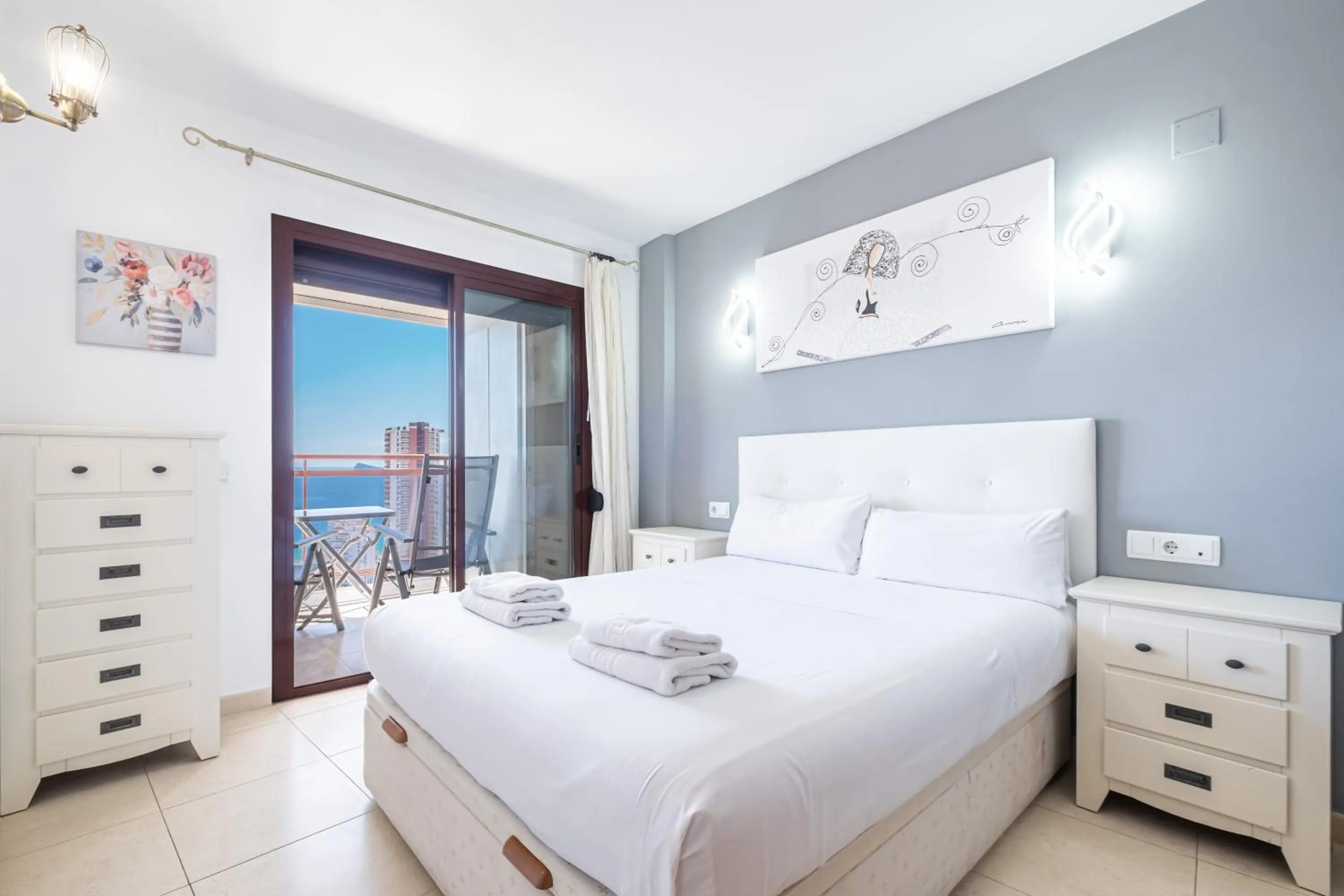 Bed in Torre Mar 20-F Apartment Levante Beach
