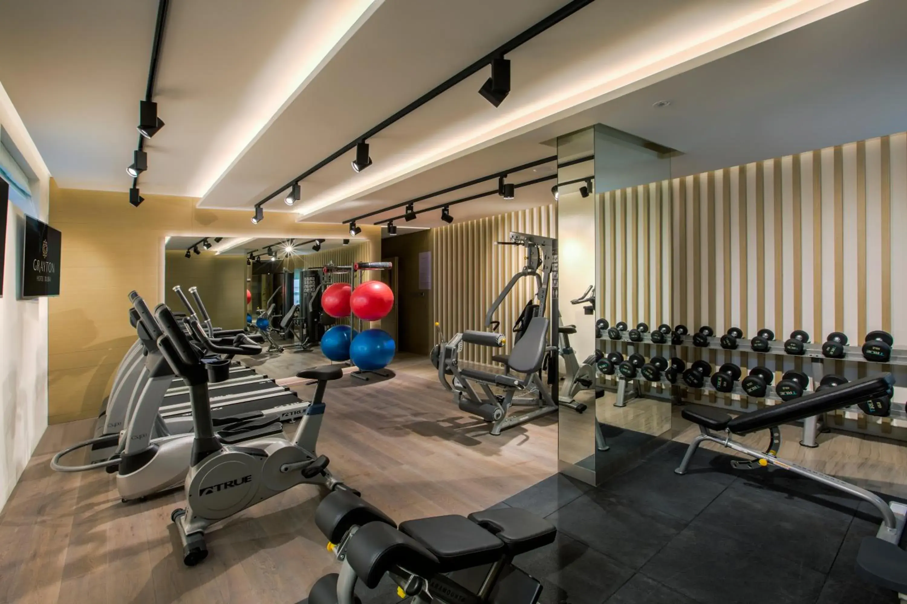 Fitness centre/facilities in Grayton Hotel by Blazon Hotels Fitness centre/facilities in Grayton Hotel by Blazon Hotels