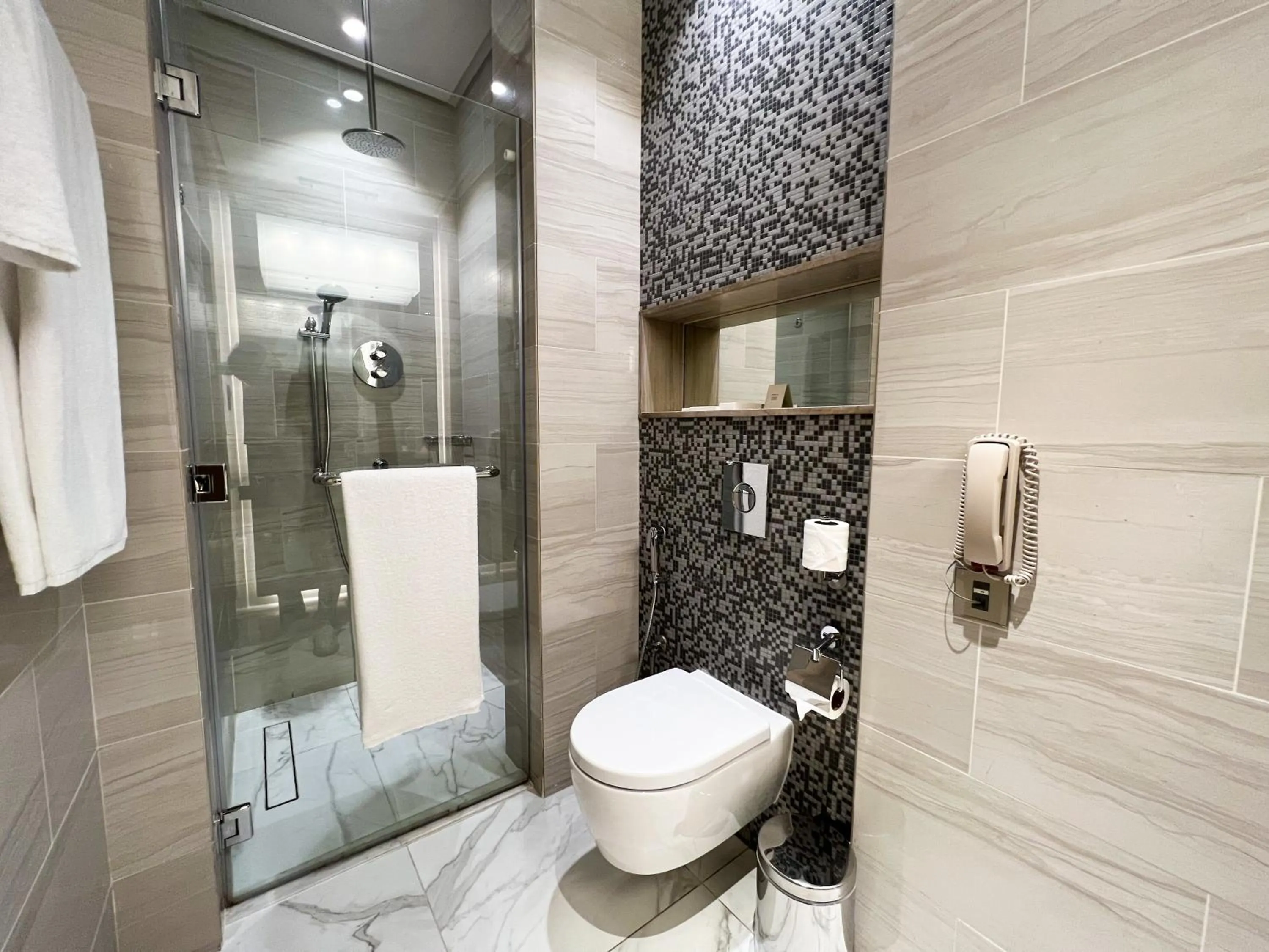 Shower in Grayton Hotel by Blazon Hotels