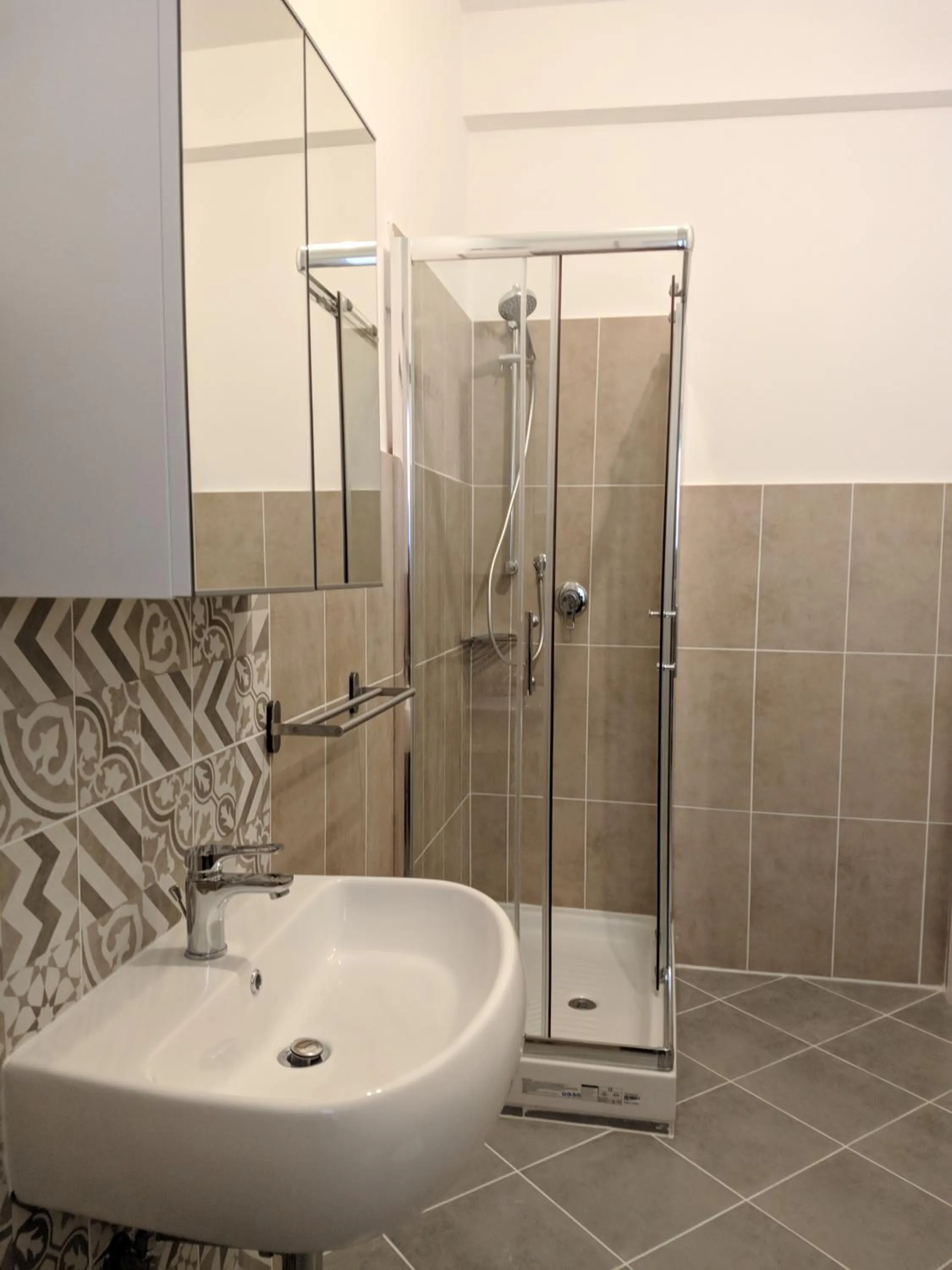 Shower in Luciano Licia Guest House