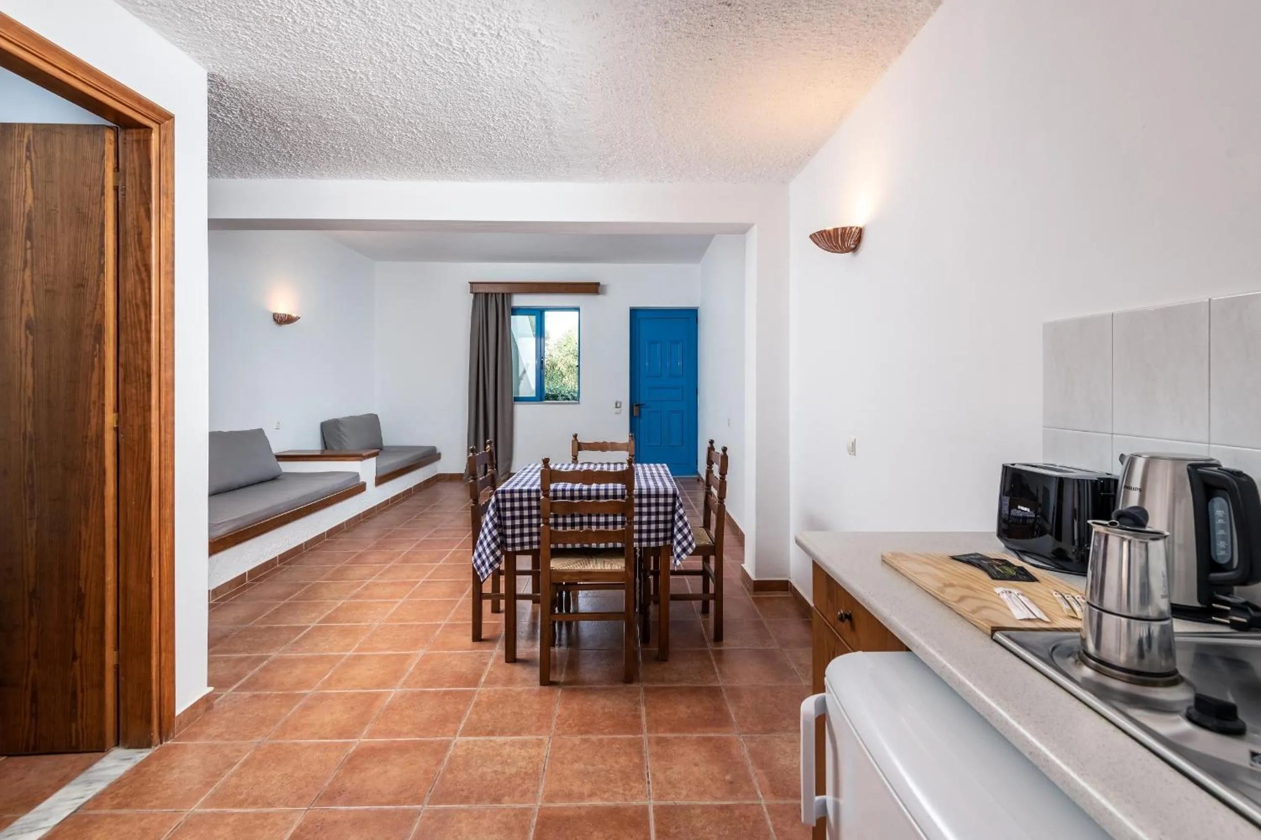 Coffee/tea facilities, Bed in Olympia Mare