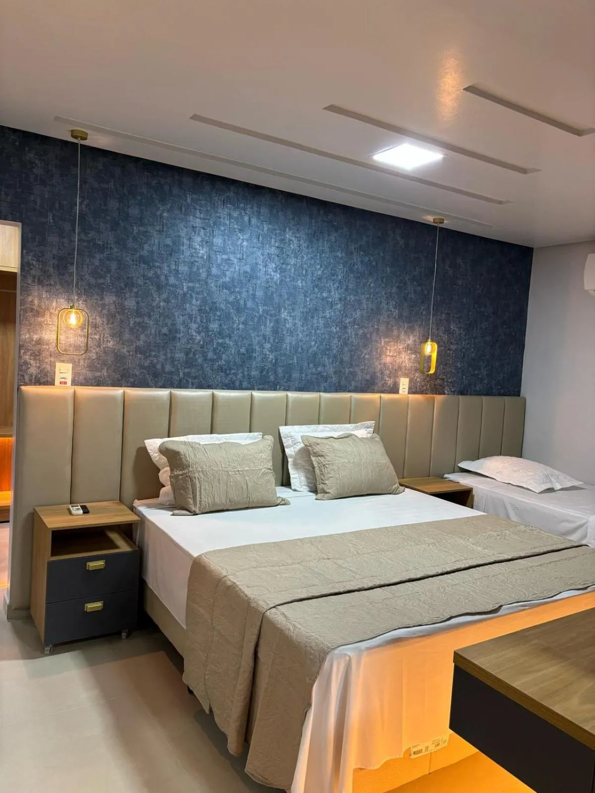 Bed in Augusto Palace Hotel