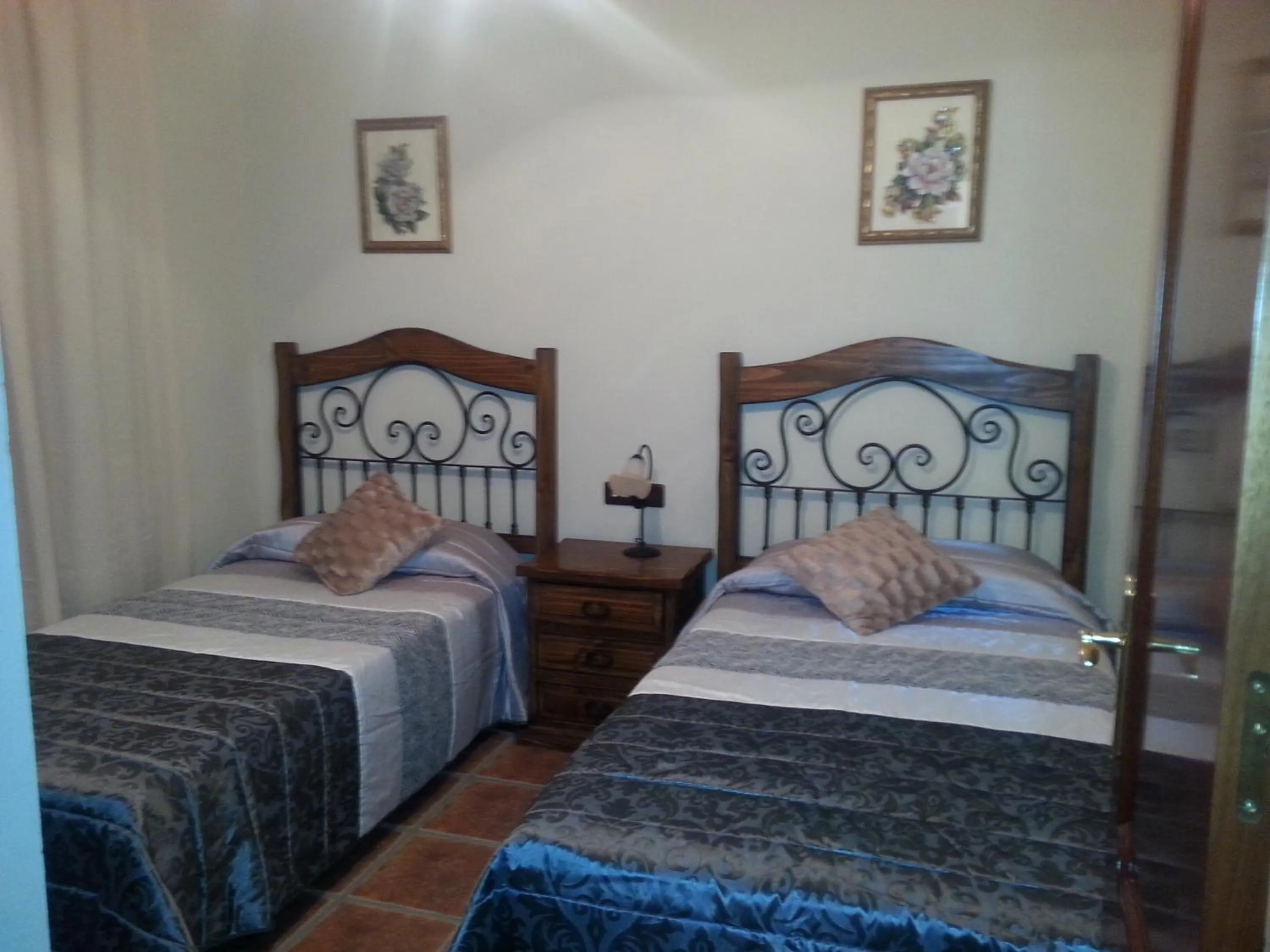 Bed in Cortijo Rural Los Gonzalez