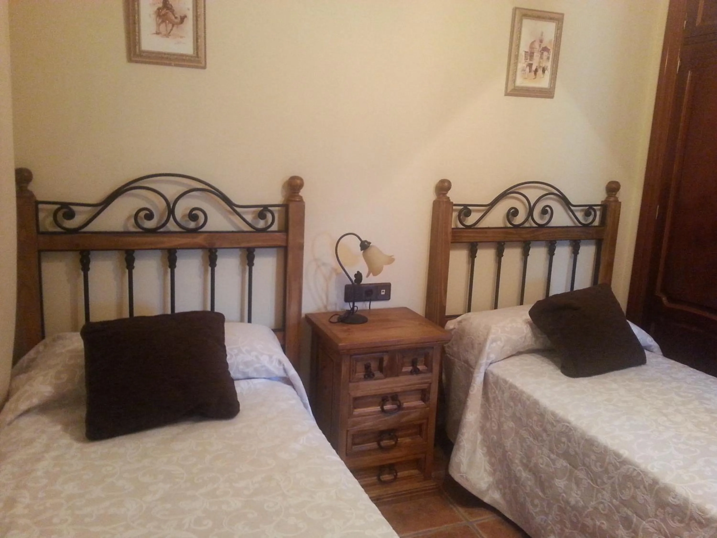 Bed in Cortijo Rural Los Gonzalez