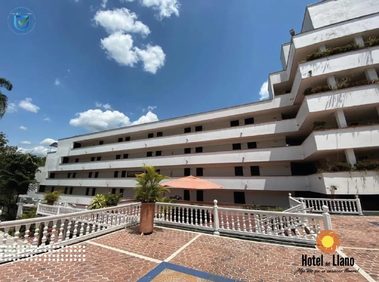 Property building in Hotel del Llano Property building in Hotel del Llano