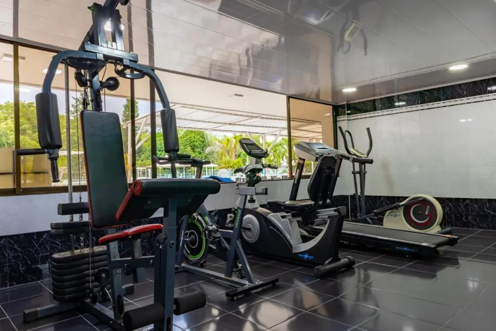 Fitness centre/facilities in Hotel del Llano