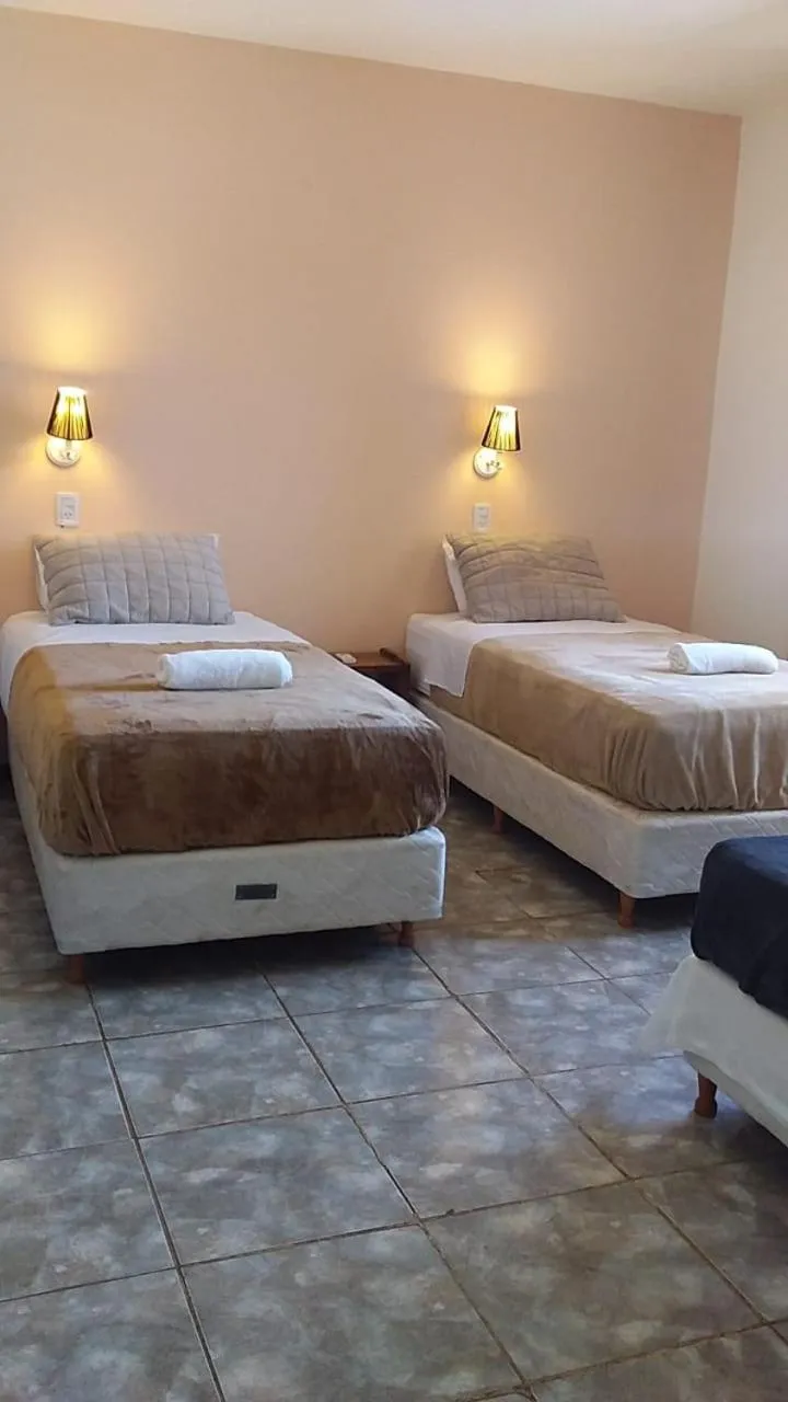 Bedroom, Bed in Hotel La Gran Manzana