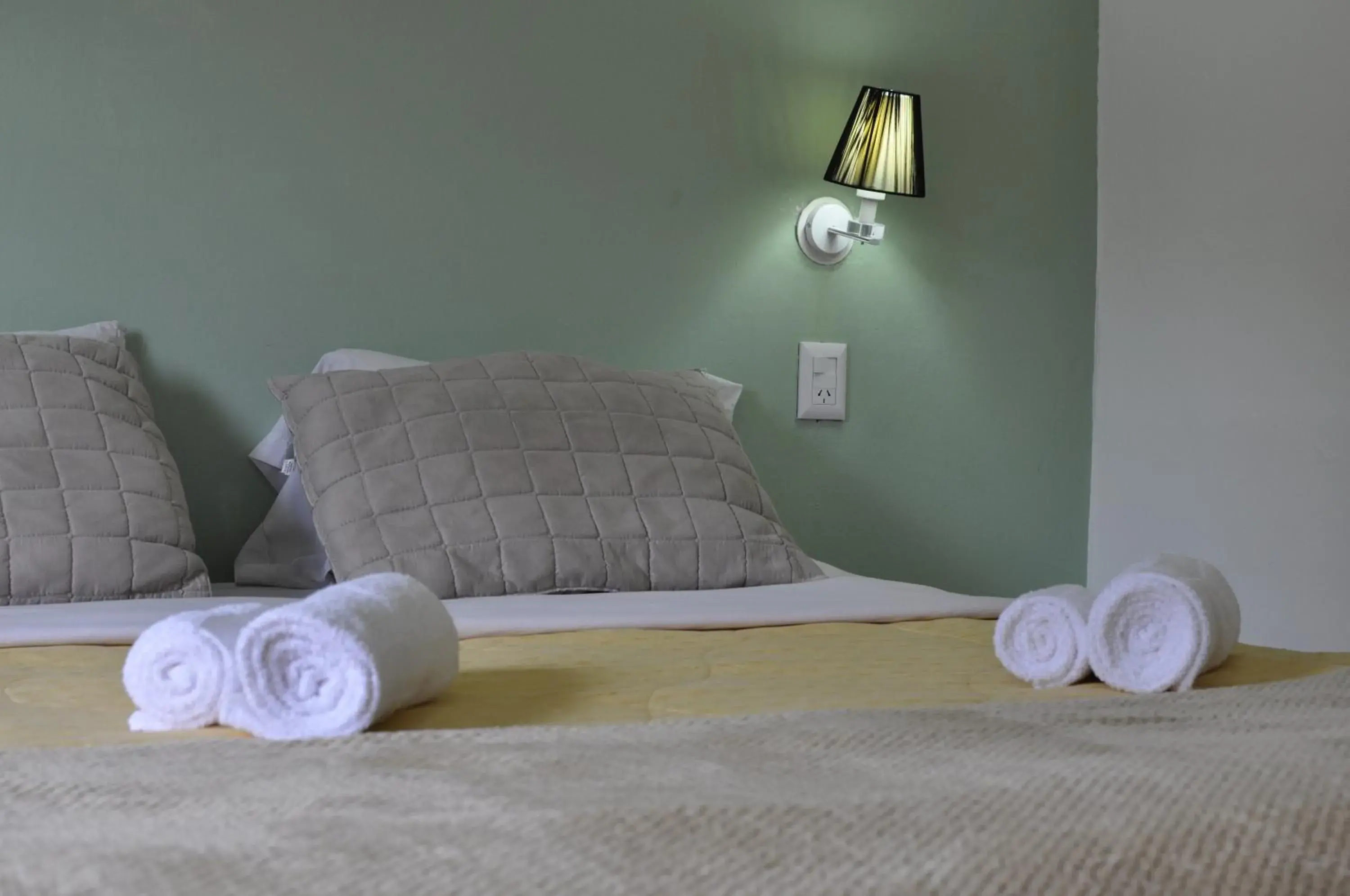 Bed in Hotel La Gran Manzana Bed in Hotel La Gran Manzana