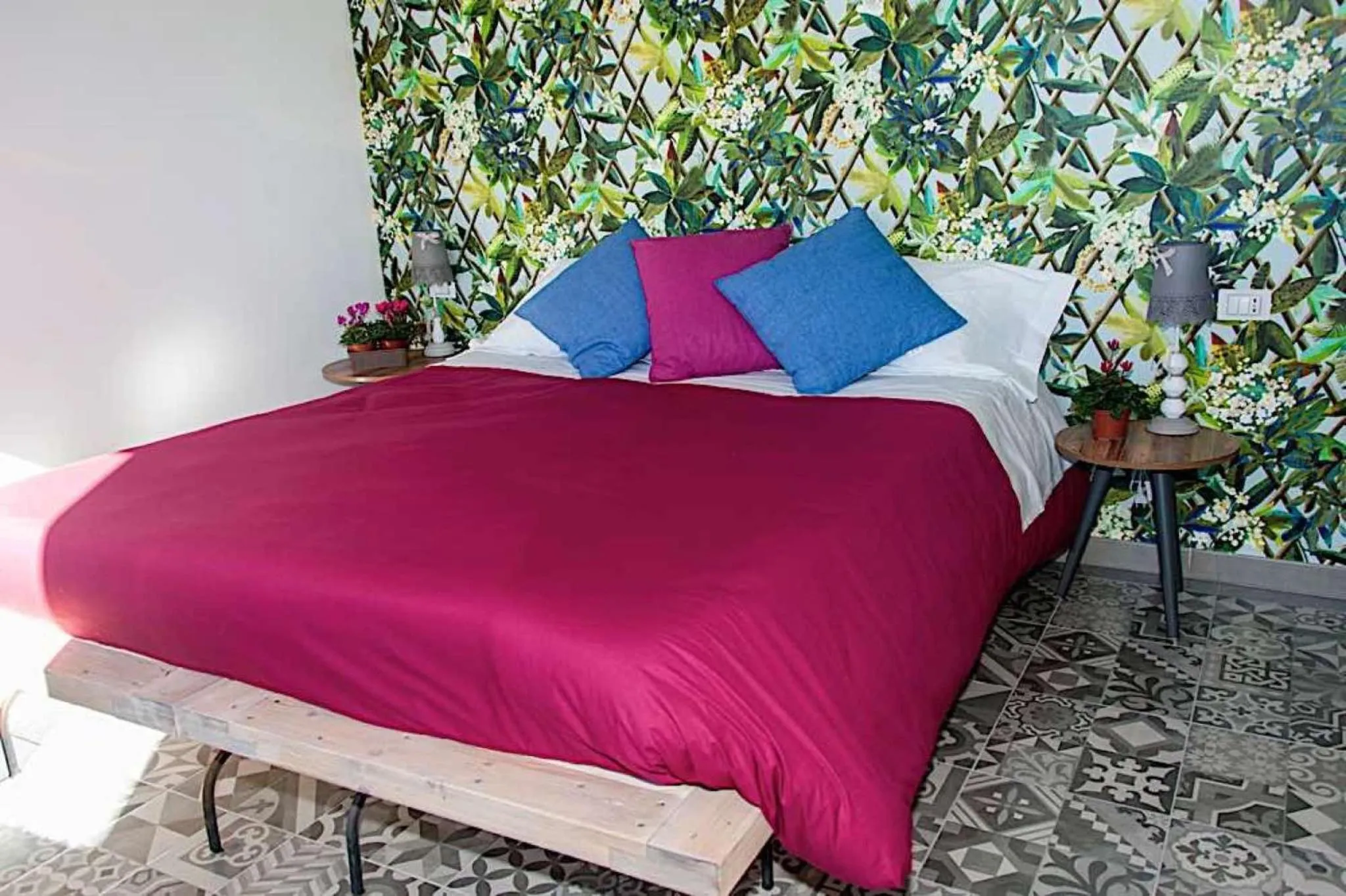 Bed in Agriturismo Cozzo di Papaleo