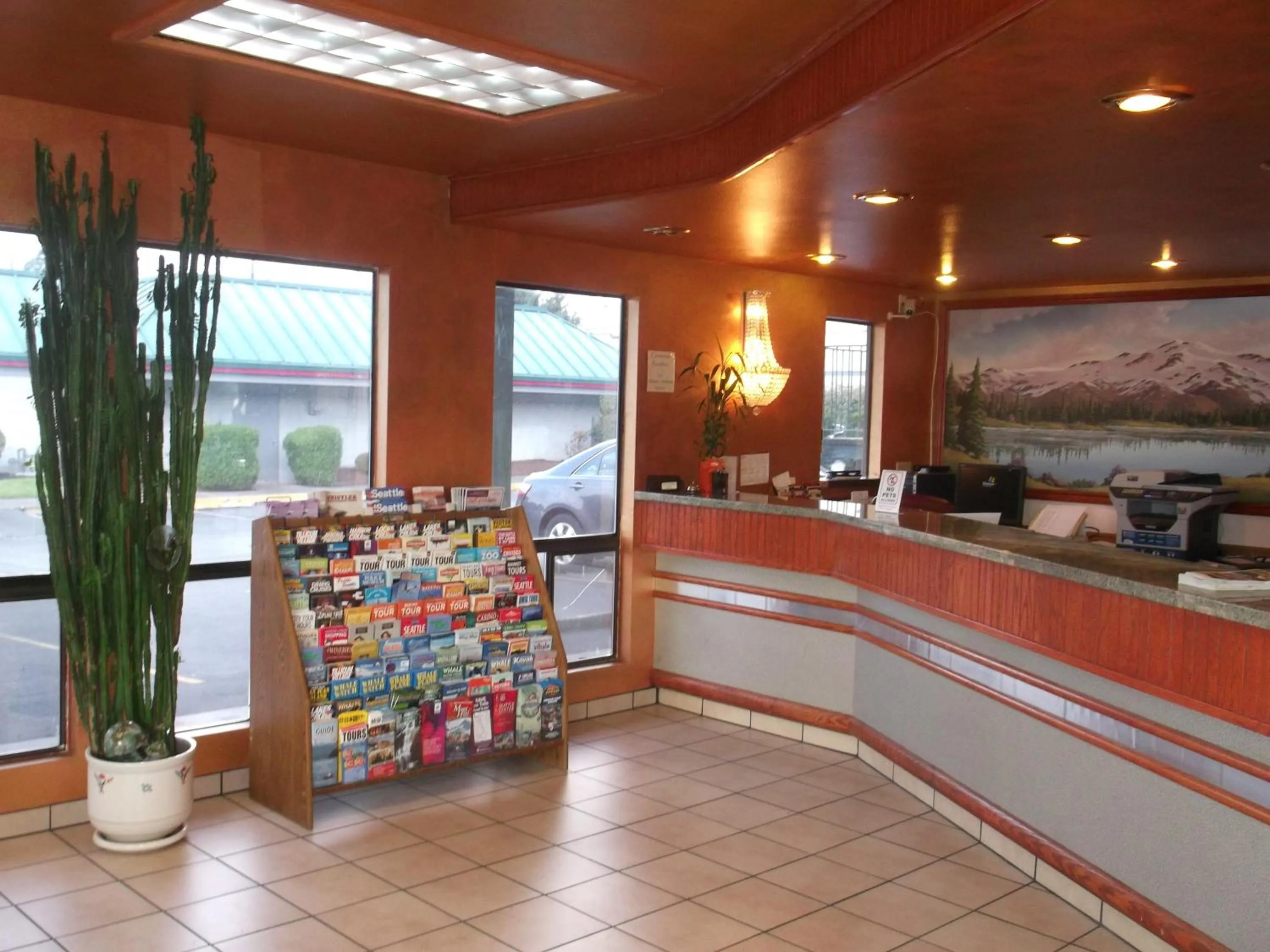 Lobby or reception in Sunrise Inn