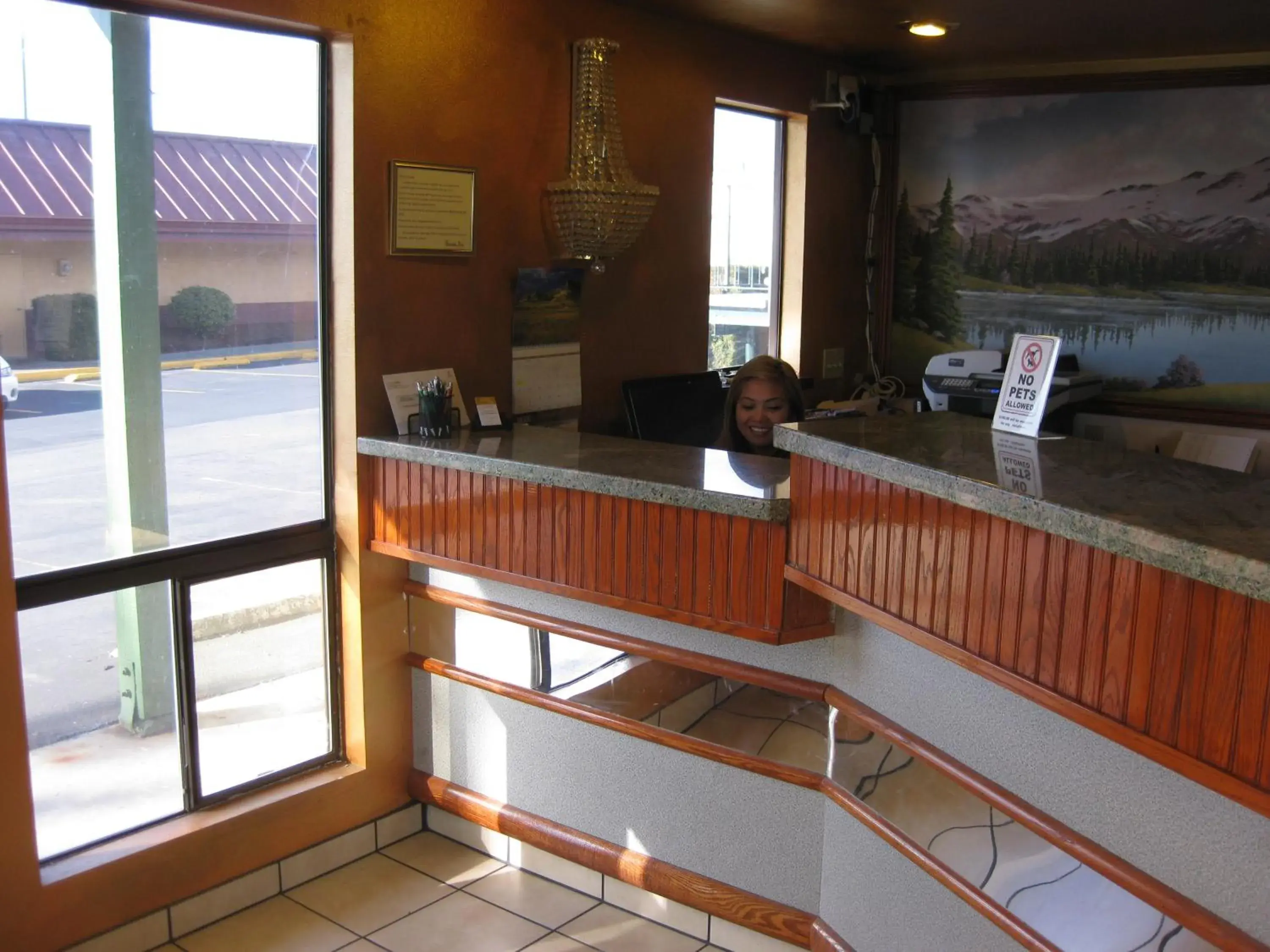 Lobby or reception in Sunrise Inn Lobby or reception in Sunrise Inn