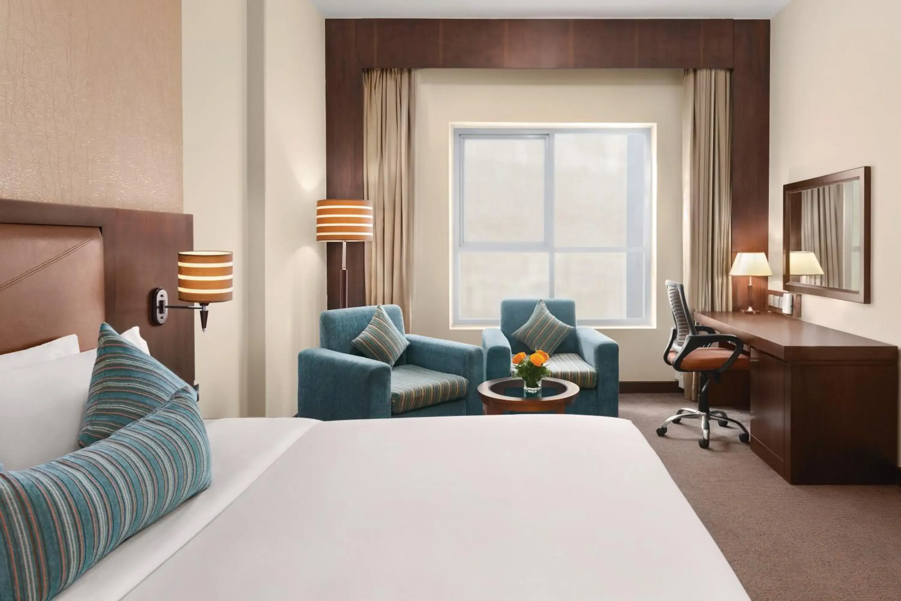 Bedroom, Bed in Ramada by Wyndham Dubai Deira Bedroom, Bed in Ramada by Wyndham Dubai Deira