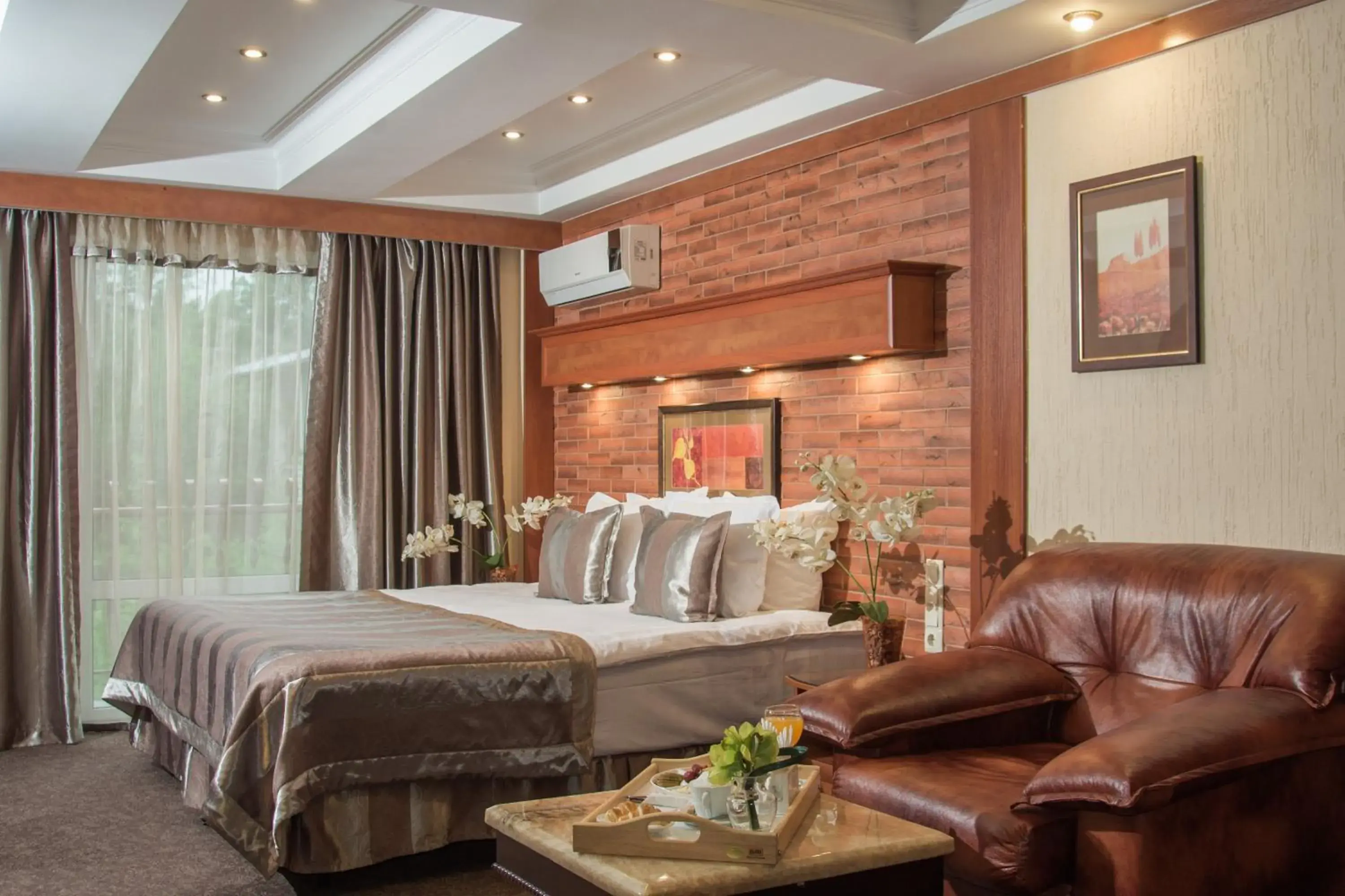 Photo of the whole room, Bed in Hotel Uyut Almaty Photo of the whole room, Bed in Hotel Uyut Almaty