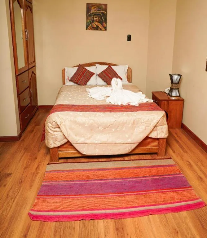 Bed in Hotel Melanys