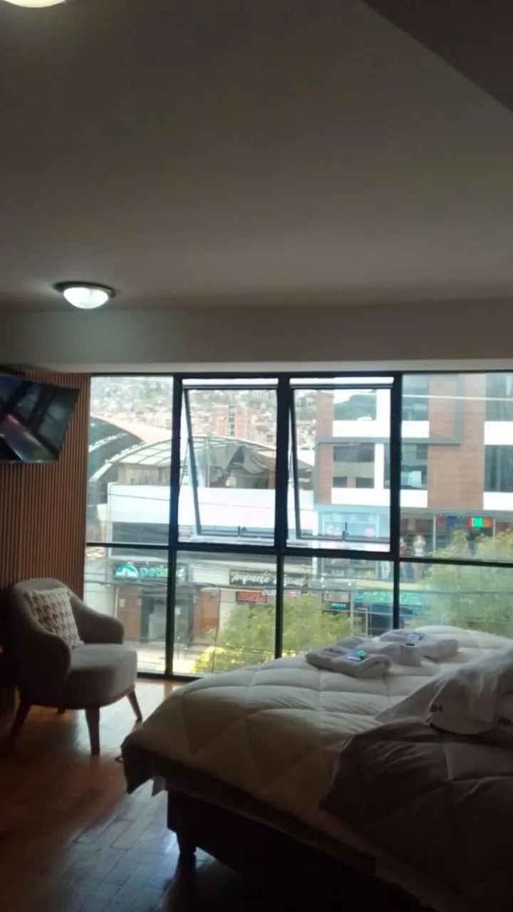 Bed in Hotel Melanys