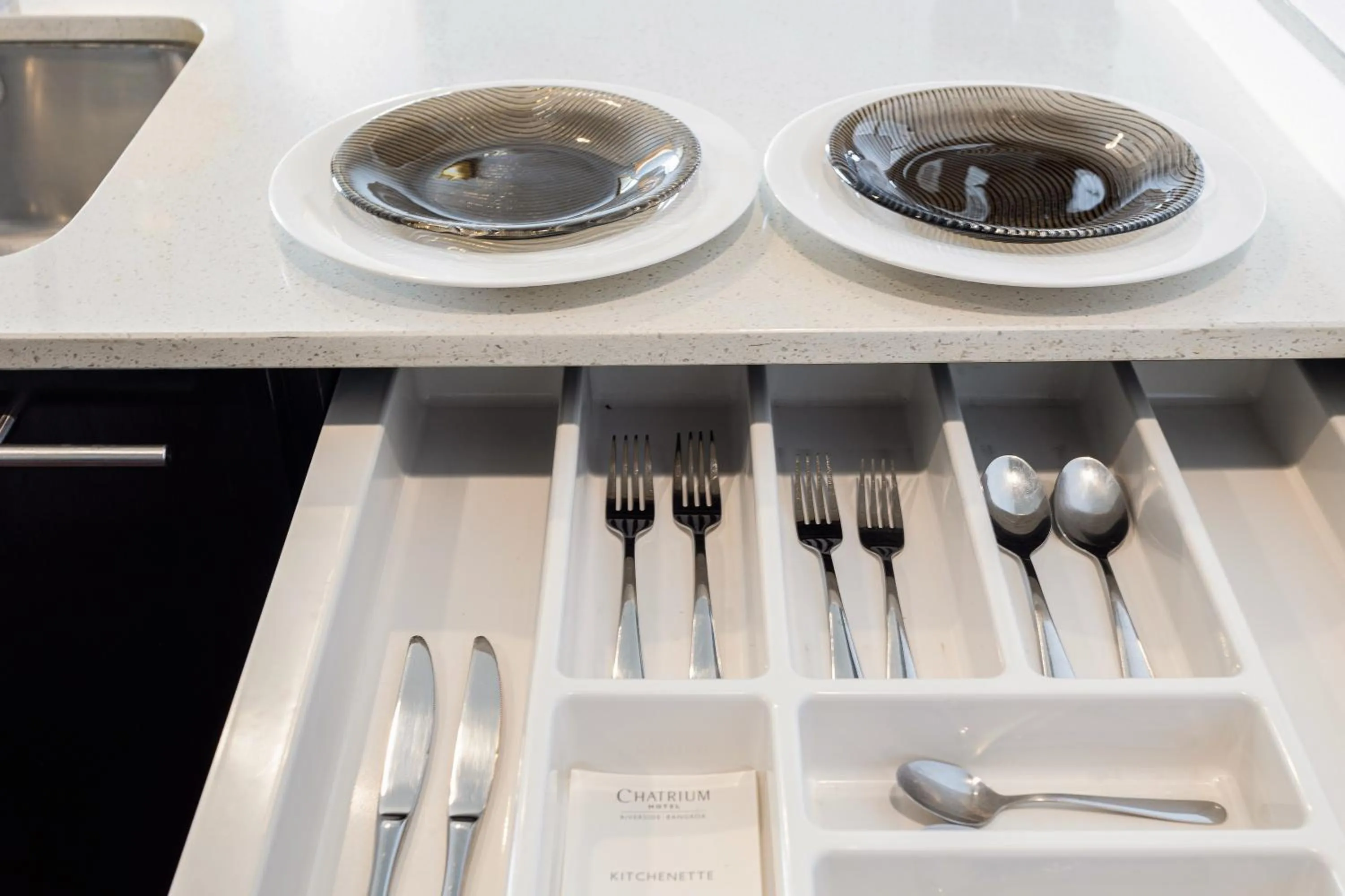 Kitchen or kitchenette in Chatrium Hotel Riverside Bangkok