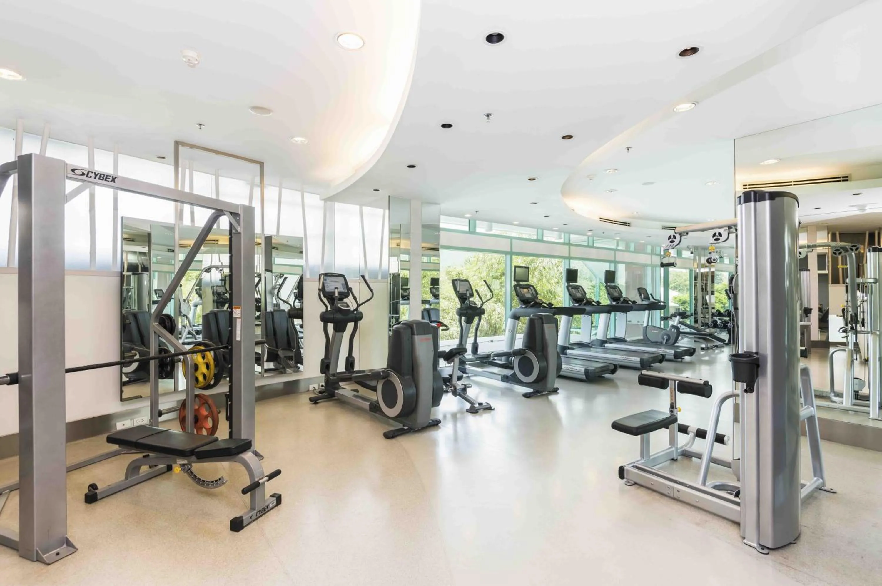 Fitness centre/facilities in Chatrium Hotel Riverside Bangkok