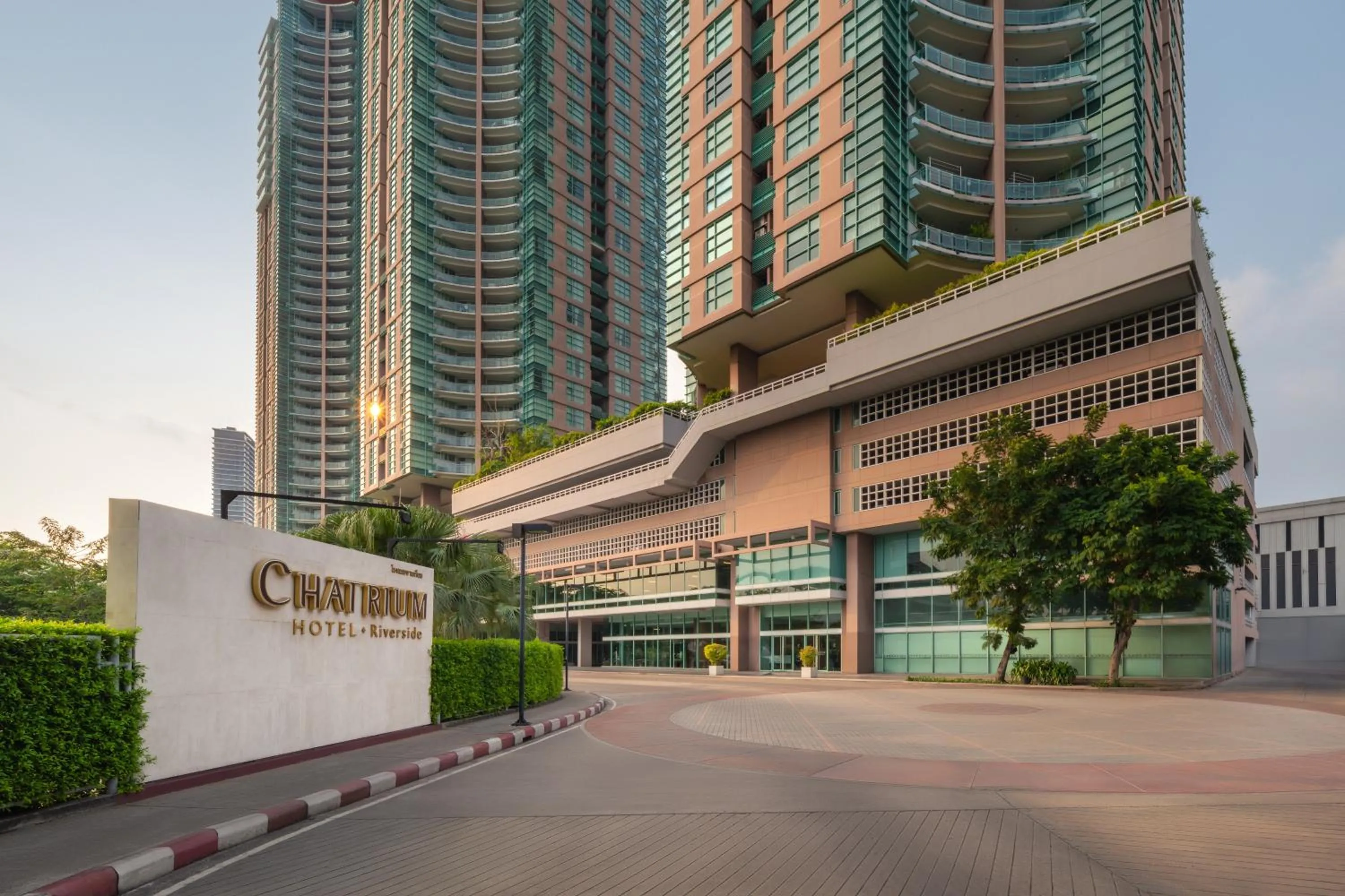 Property building in Chatrium Hotel Riverside Bangkok