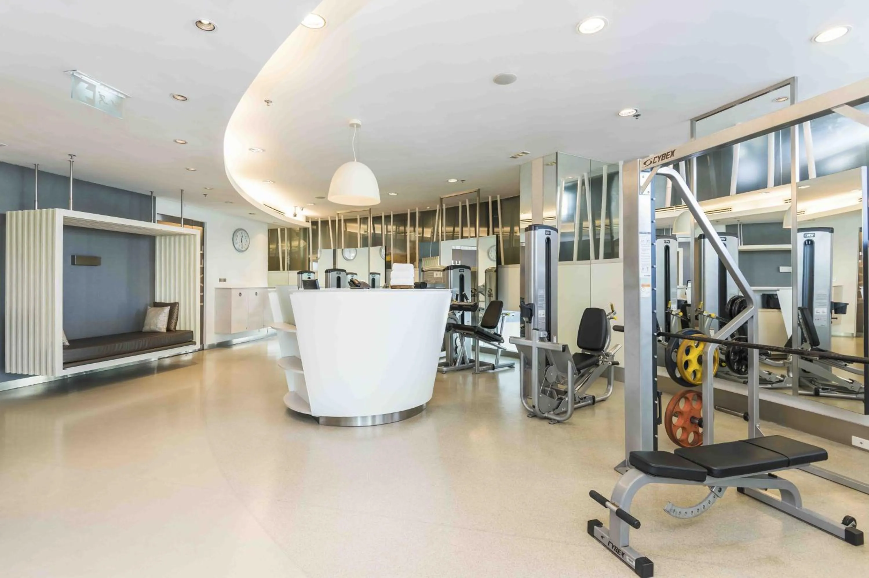 Fitness centre/facilities in Chatrium Hotel Riverside Bangkok