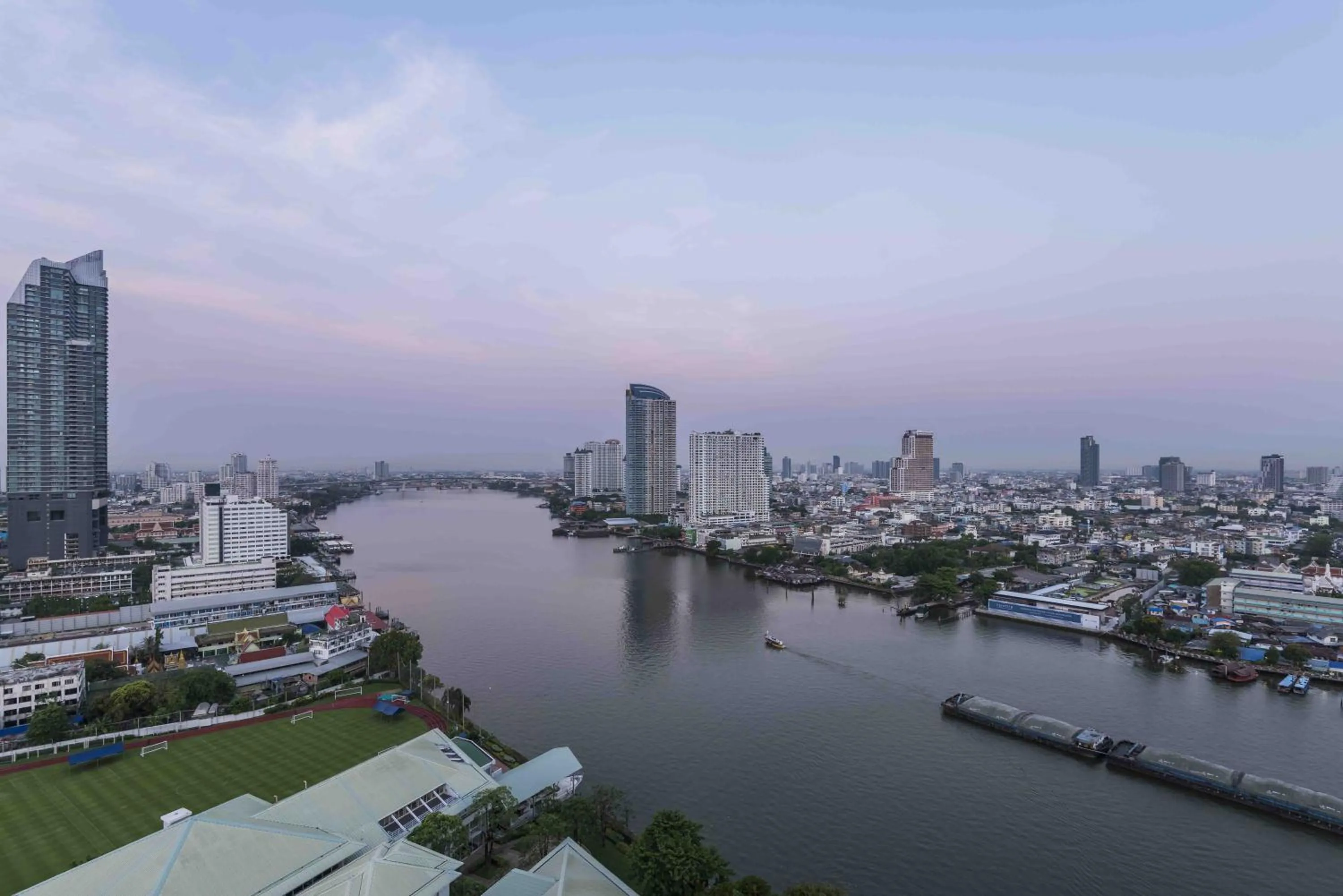 River view in Chatrium Hotel Riverside Bangkok