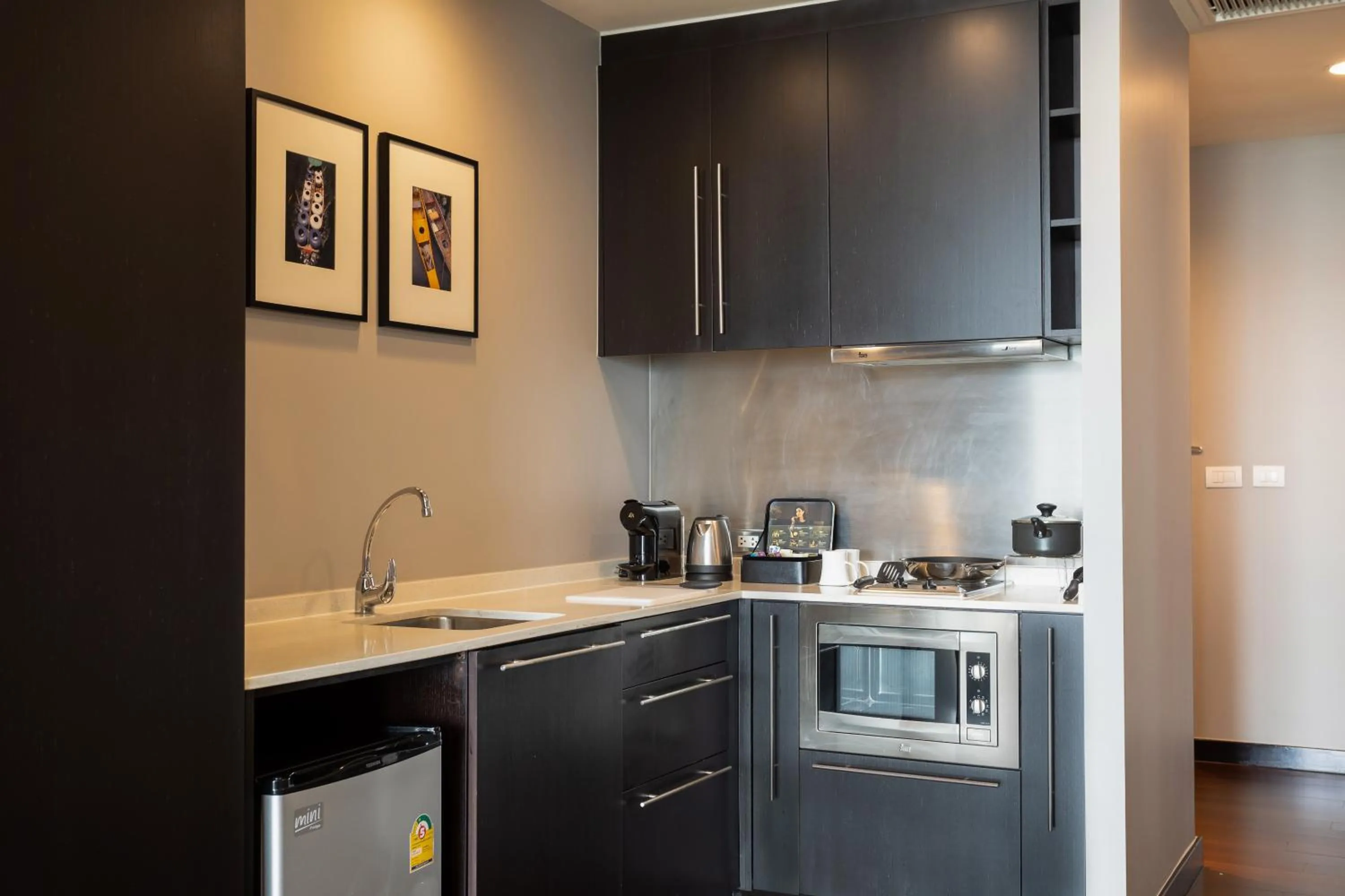 Kitchen or kitchenette in Chatrium Hotel Riverside Bangkok