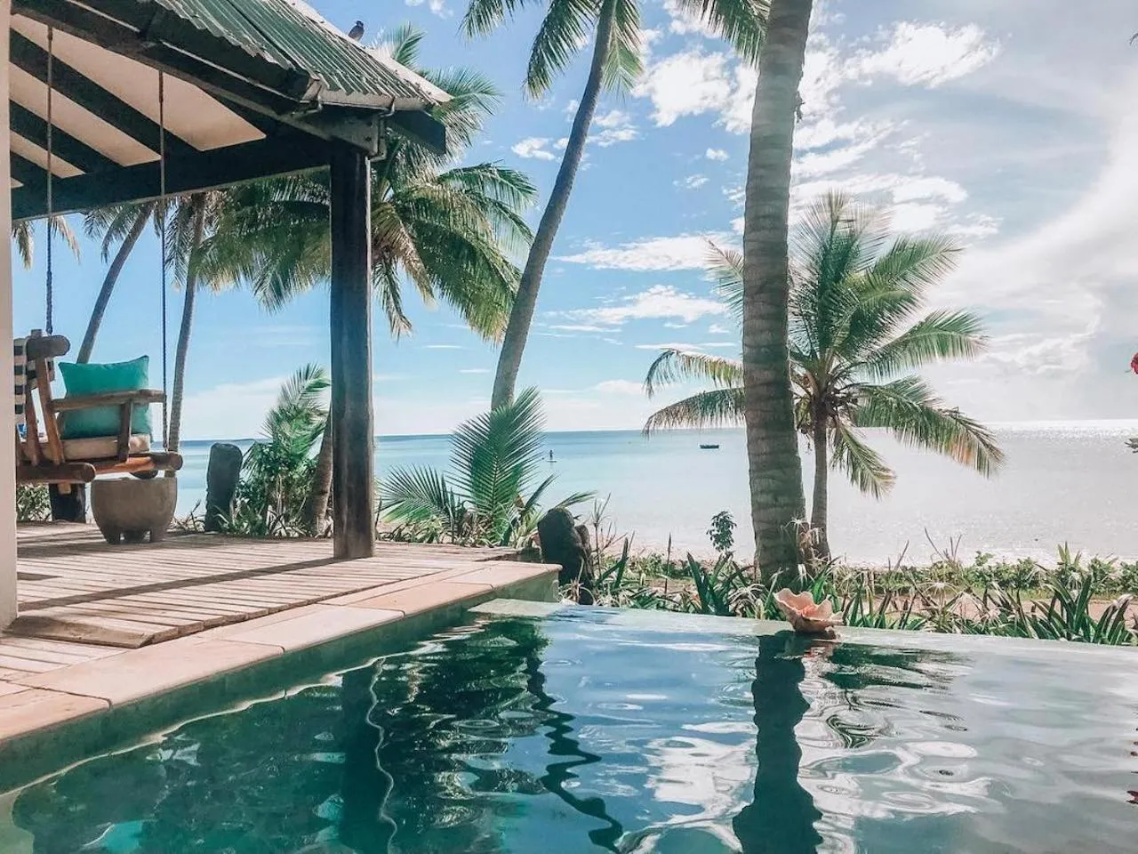 Patio in Tropica Island Resort-Adults Only