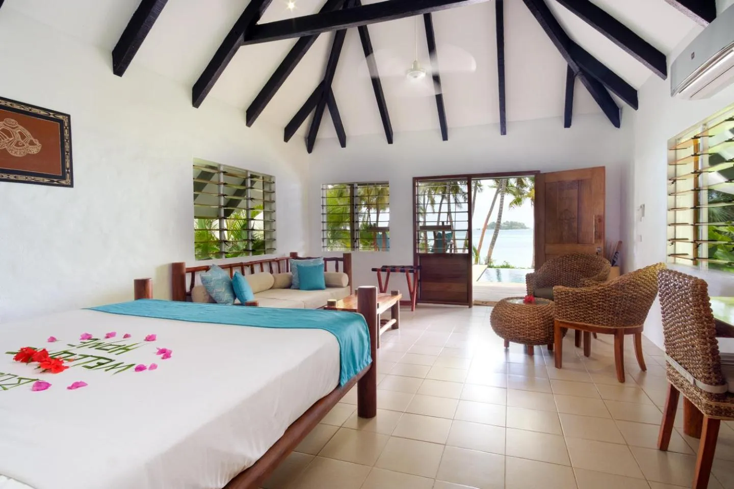 Bed in Tropica Island Resort-Adults Only