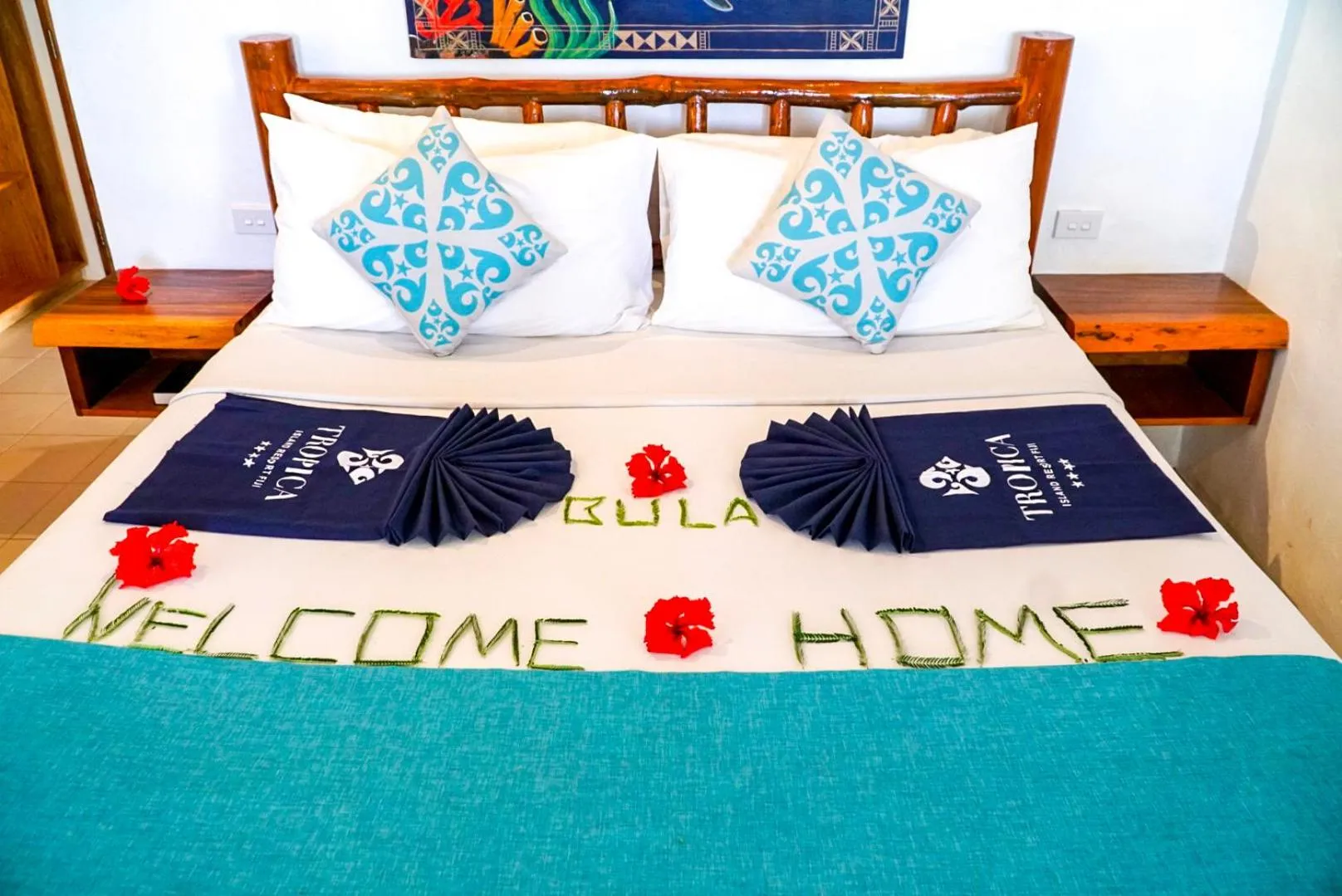 Bed in Tropica Island Resort-Adults Only