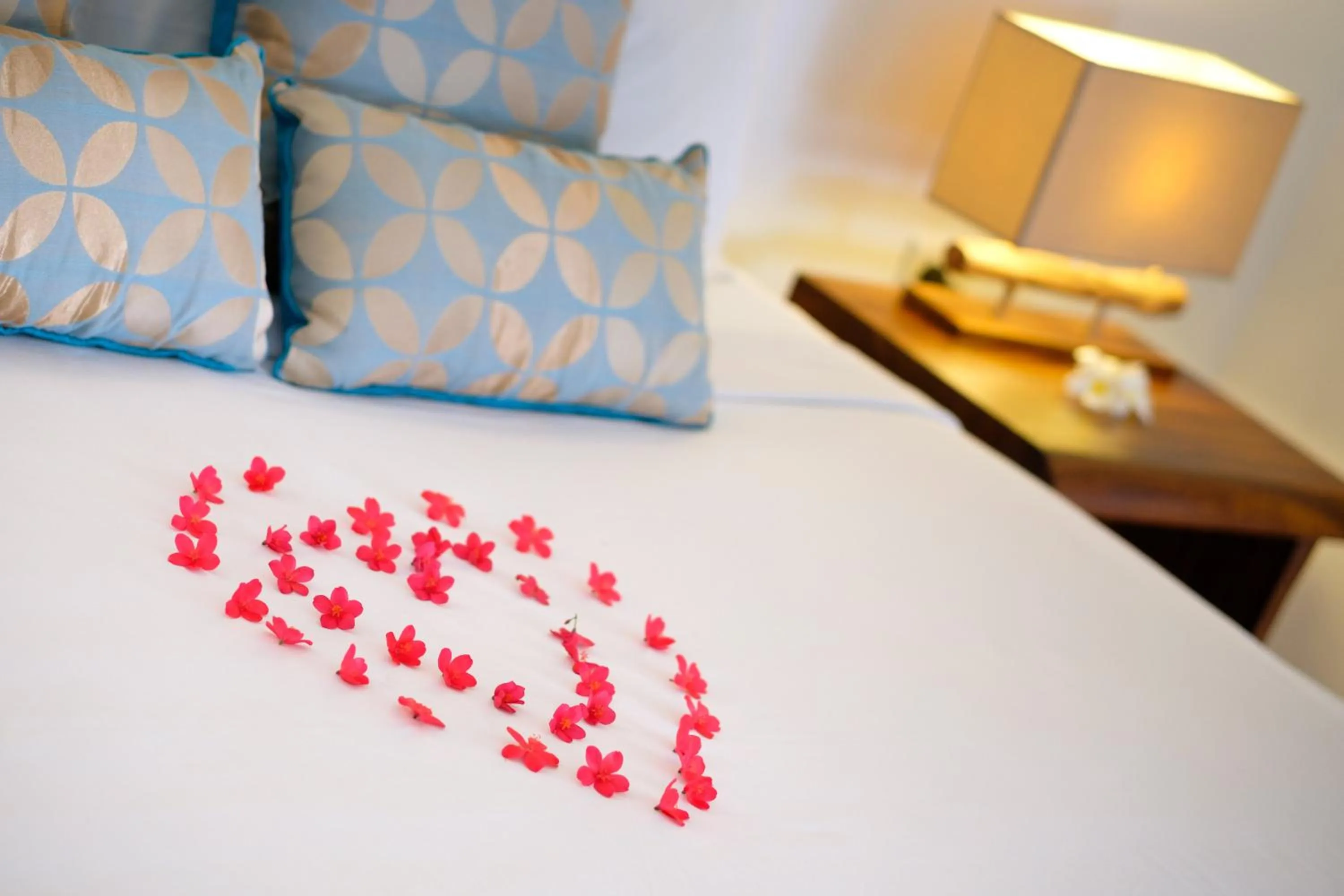 Bed in Tropica Island Resort-Adults Only