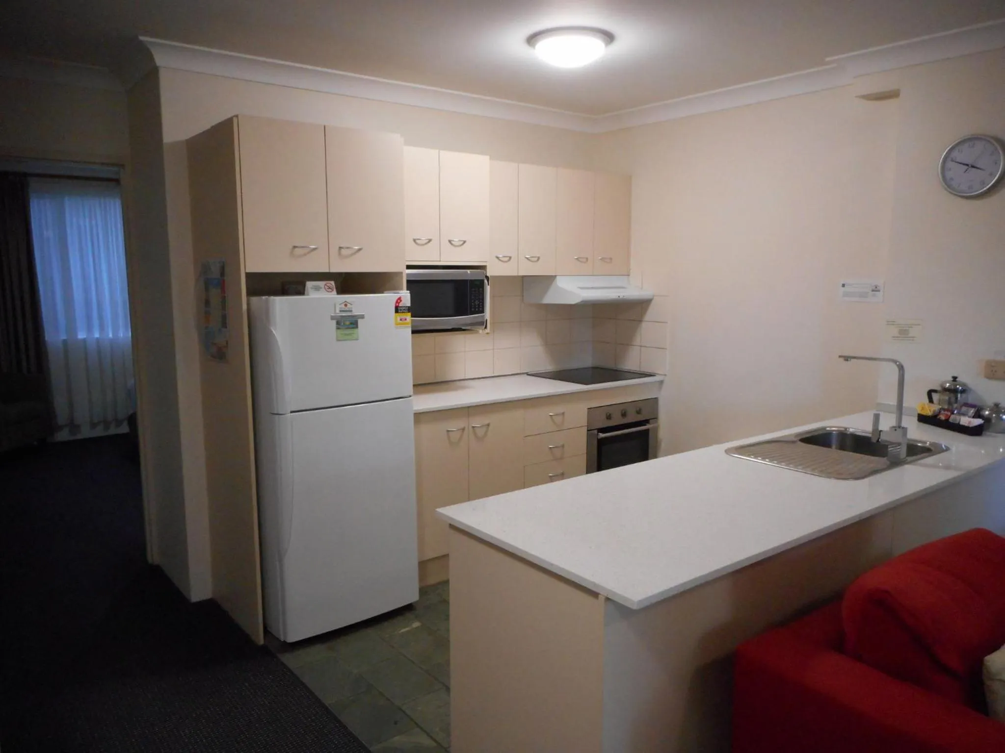 Kitchen or kitchenette in Beaches Serviced Apartments
