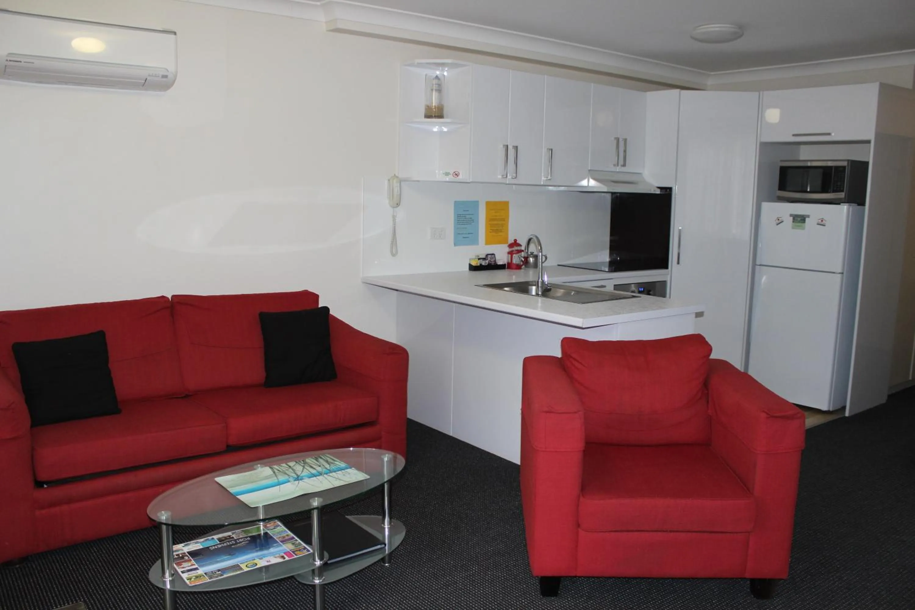 Kitchen or kitchenette in Beaches Serviced Apartments