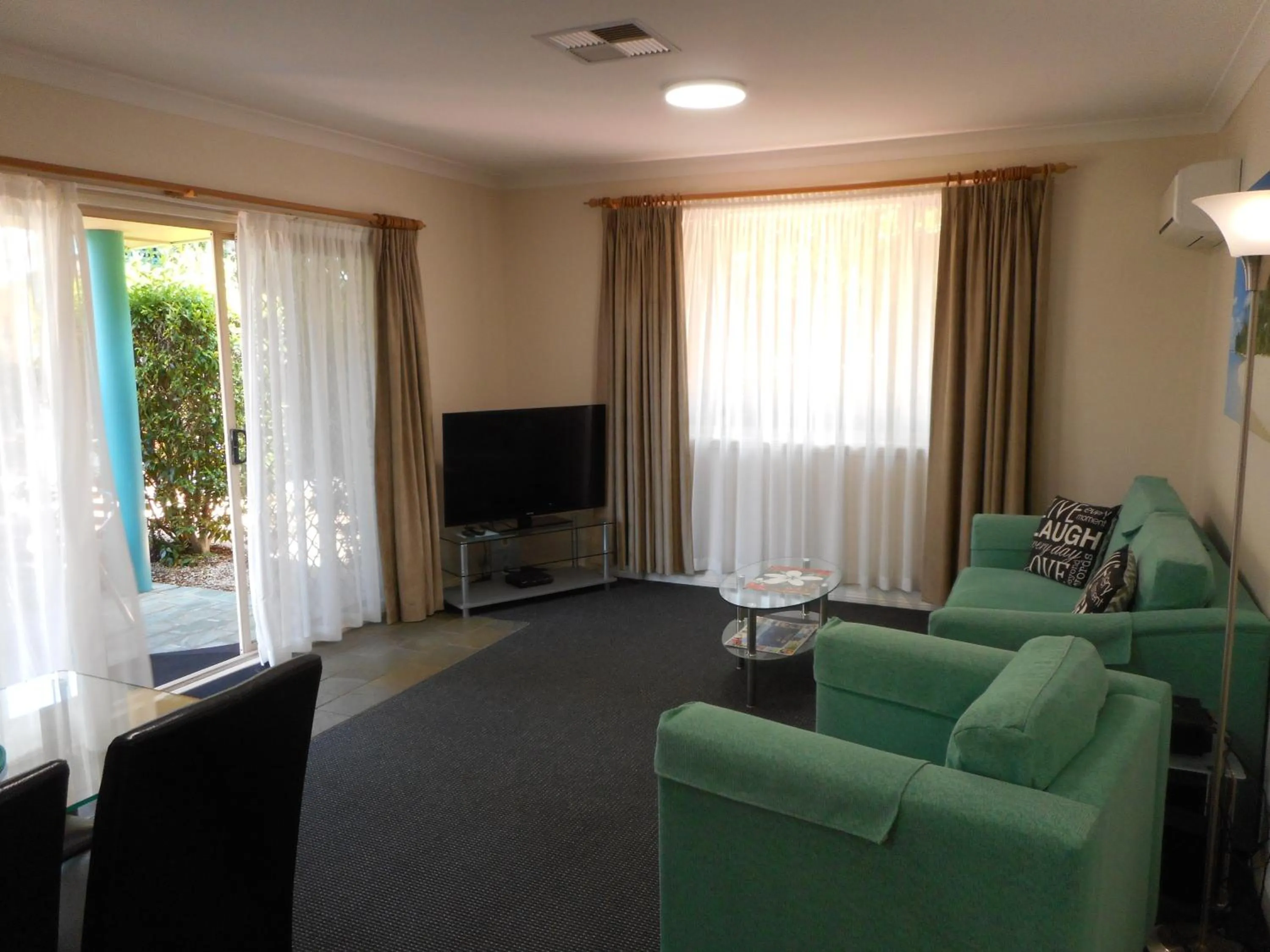Seating area in Beaches Serviced Apartments