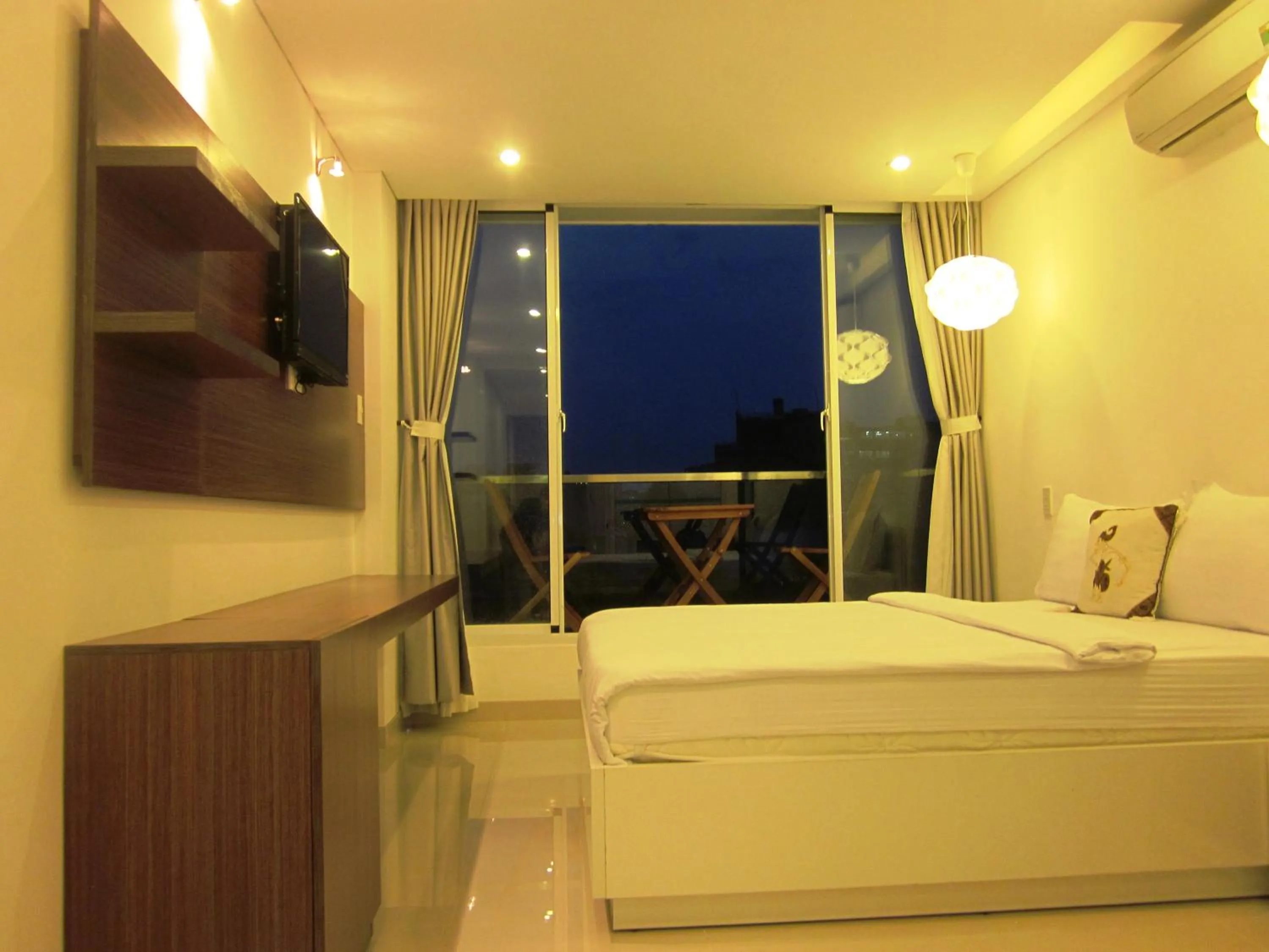 Bed in Yellow House Saigon