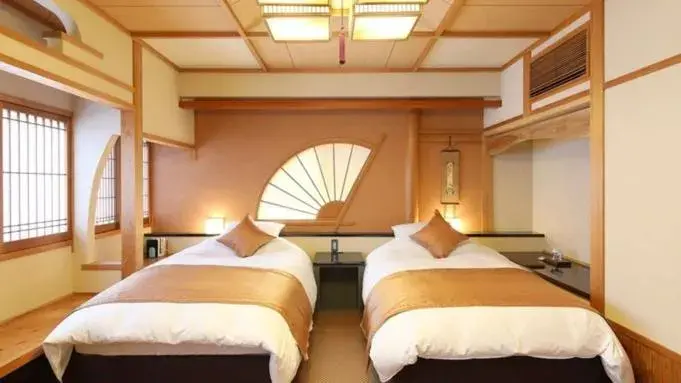 Bedroom, Bed in Ryokan Shinsen Bedroom, Bed in Ryokan Shinsen