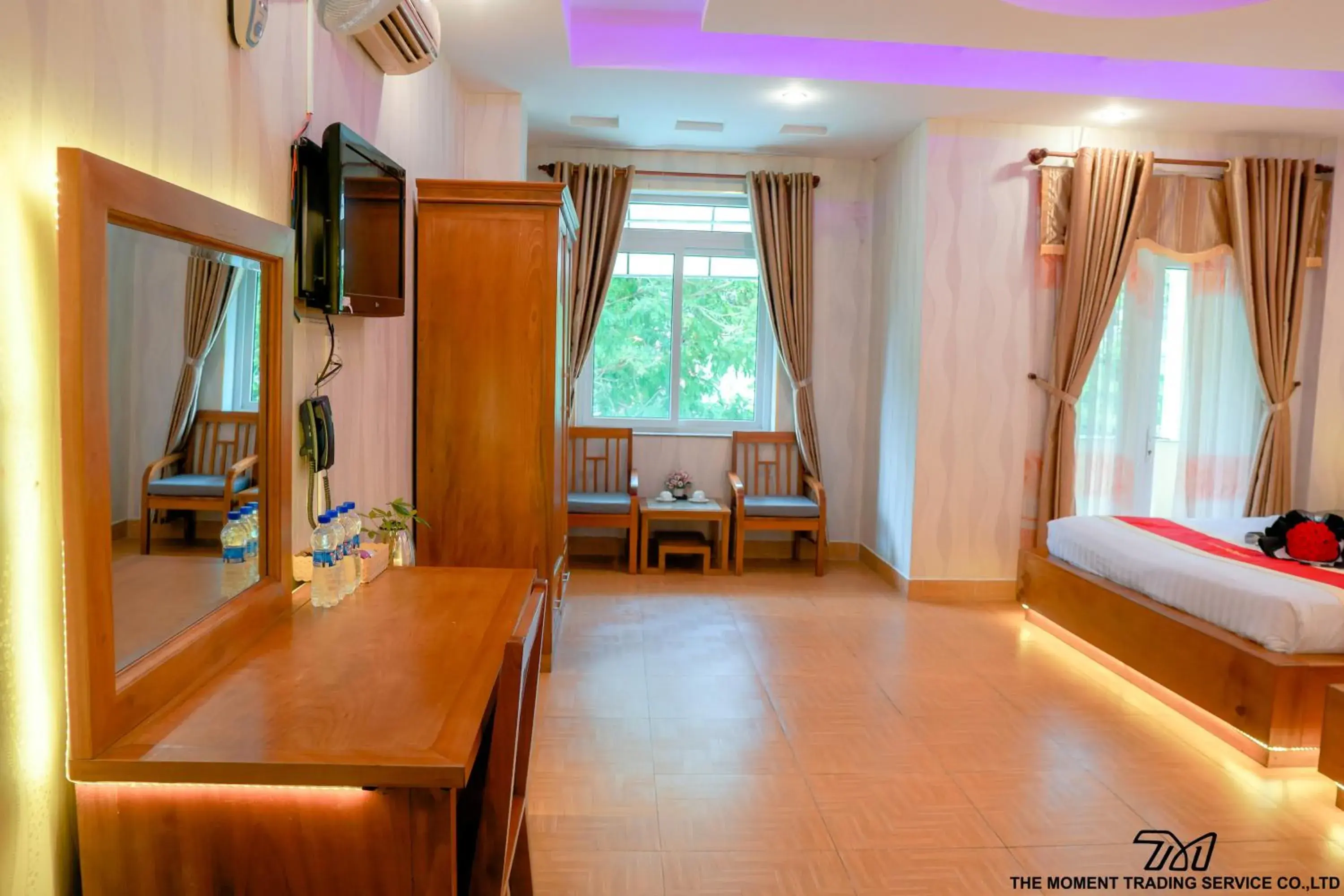 Bed in Seika Hotel by The Moment Bed in Seika Hotel by The Moment