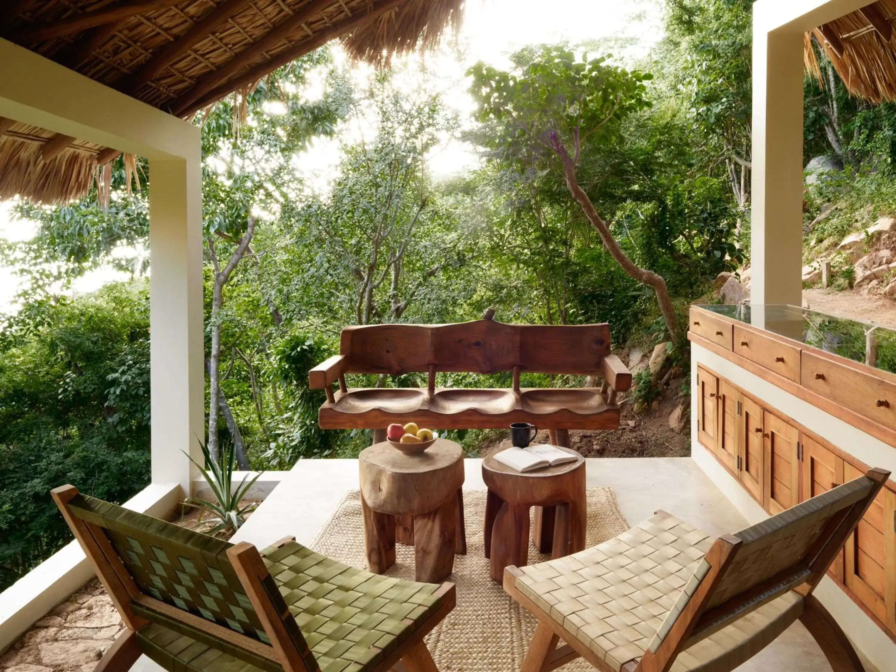 Garden view in Cocolia Hotel Garden view in Cocolia Hotel