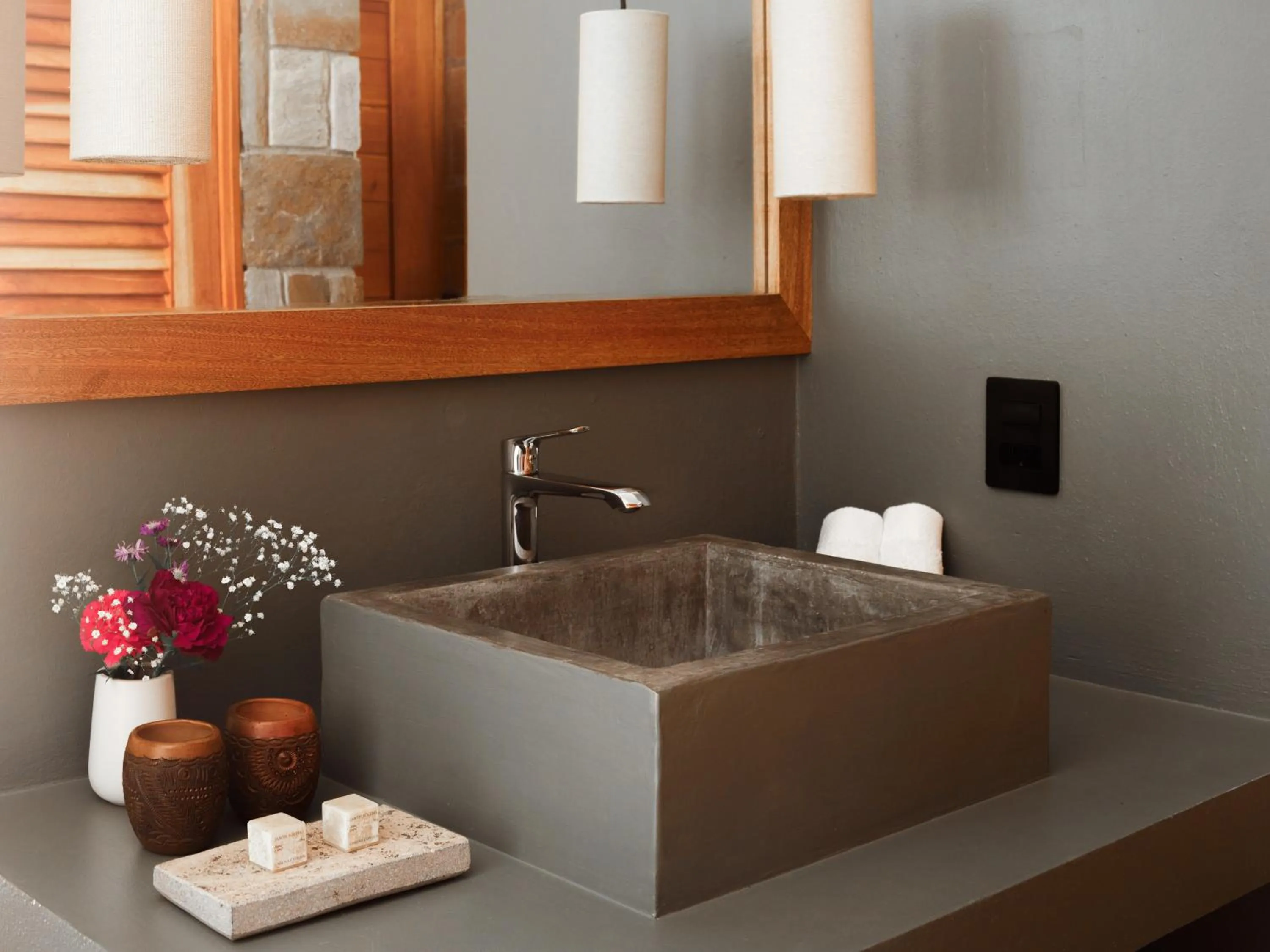 Bathroom in Cocolia Hotel