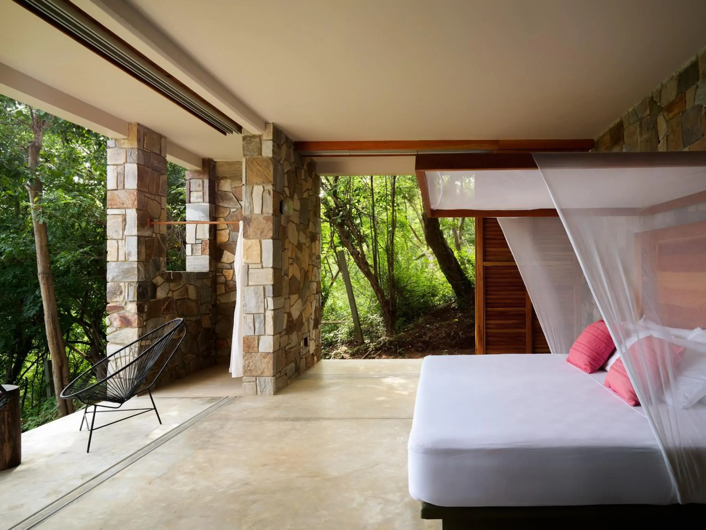 Bed in Cocolia Hotel Bed in Cocolia Hotel