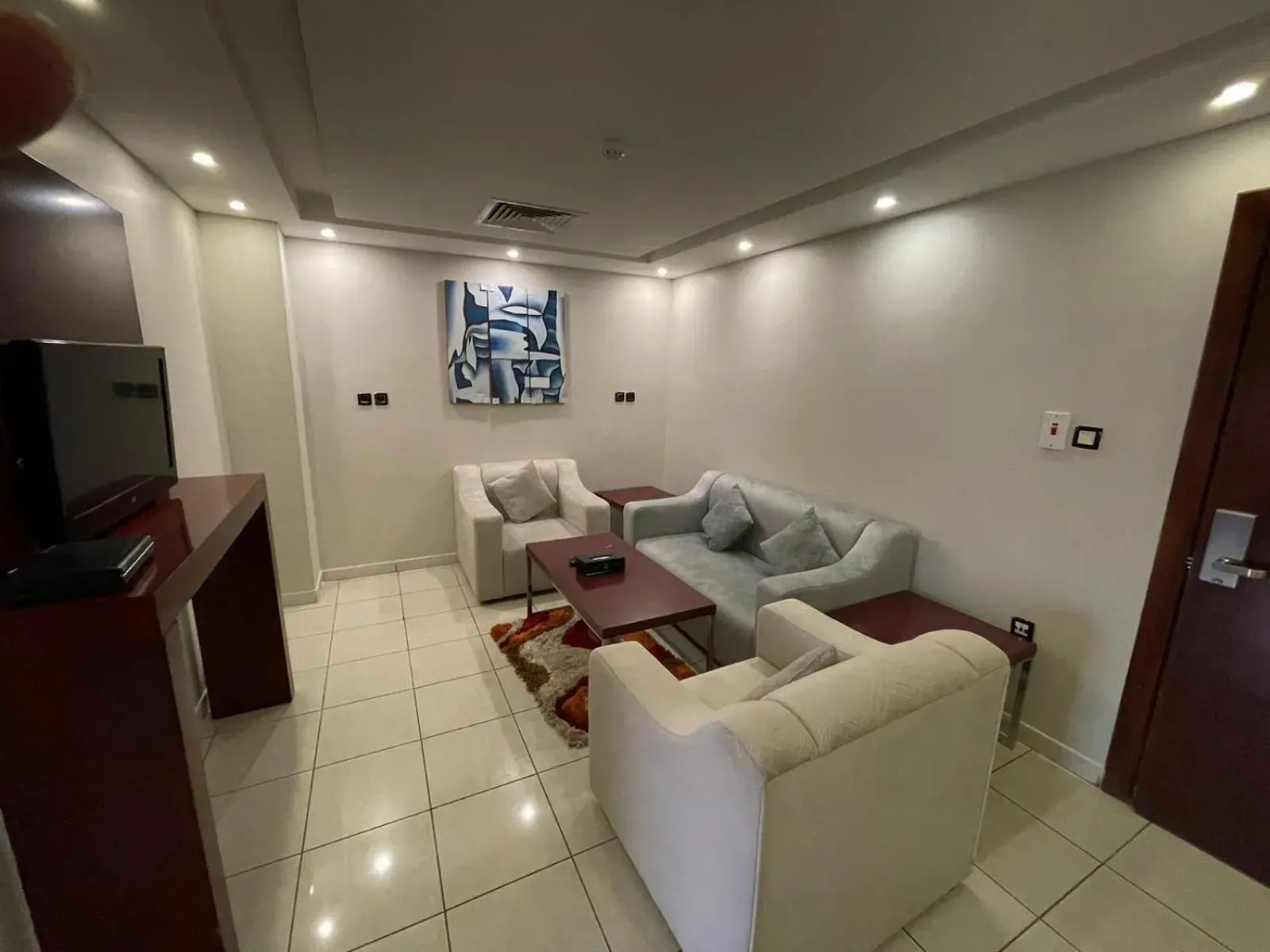 Living room in رؤوم إن للشقق المخدومة-Raoum Inn Serviced Apartments Living room in رؤوم إن للشقق المخدومة-Raoum Inn Serviced Apartments