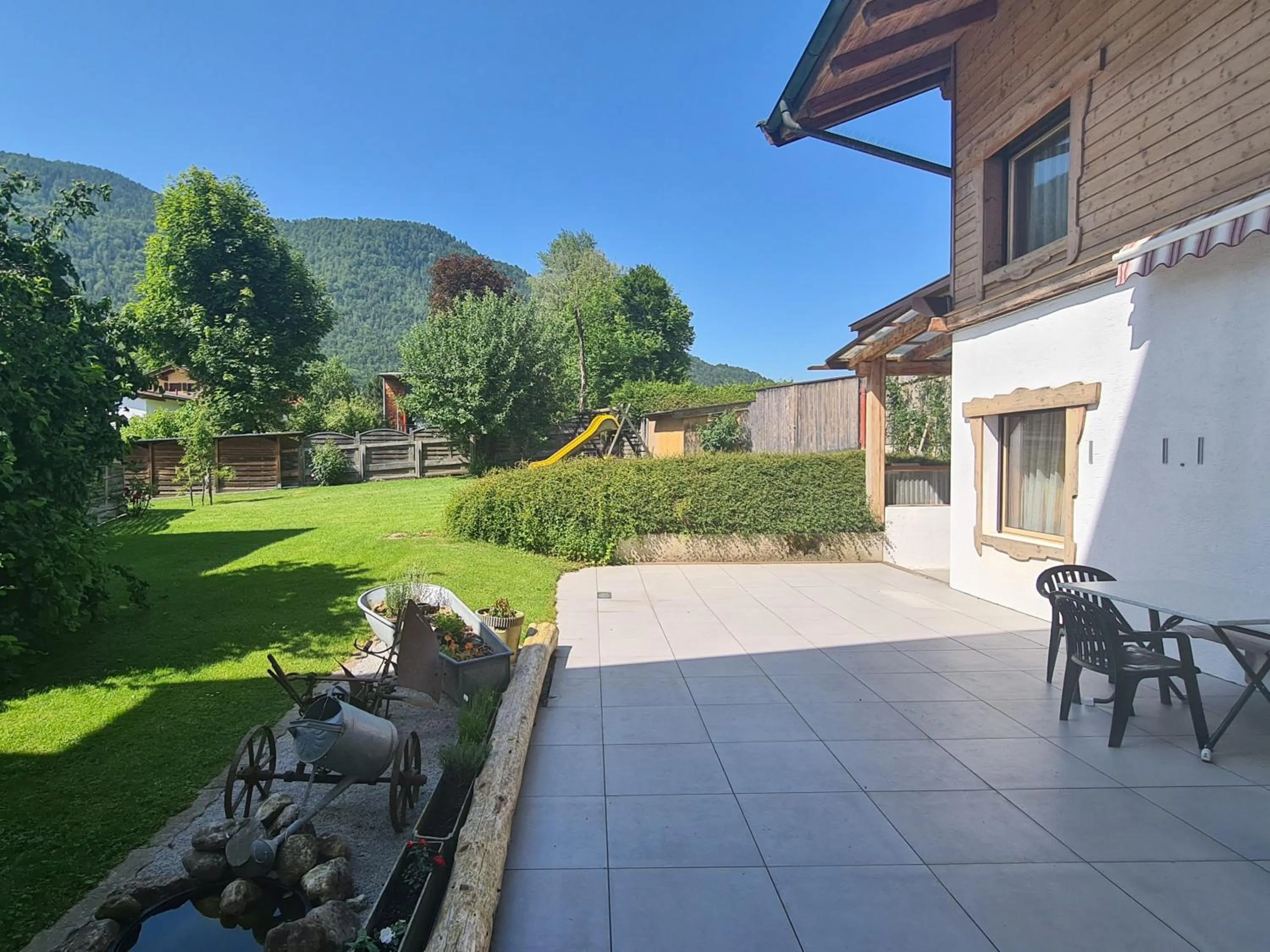 Garden in Aparthotel Buchauer-Tirol