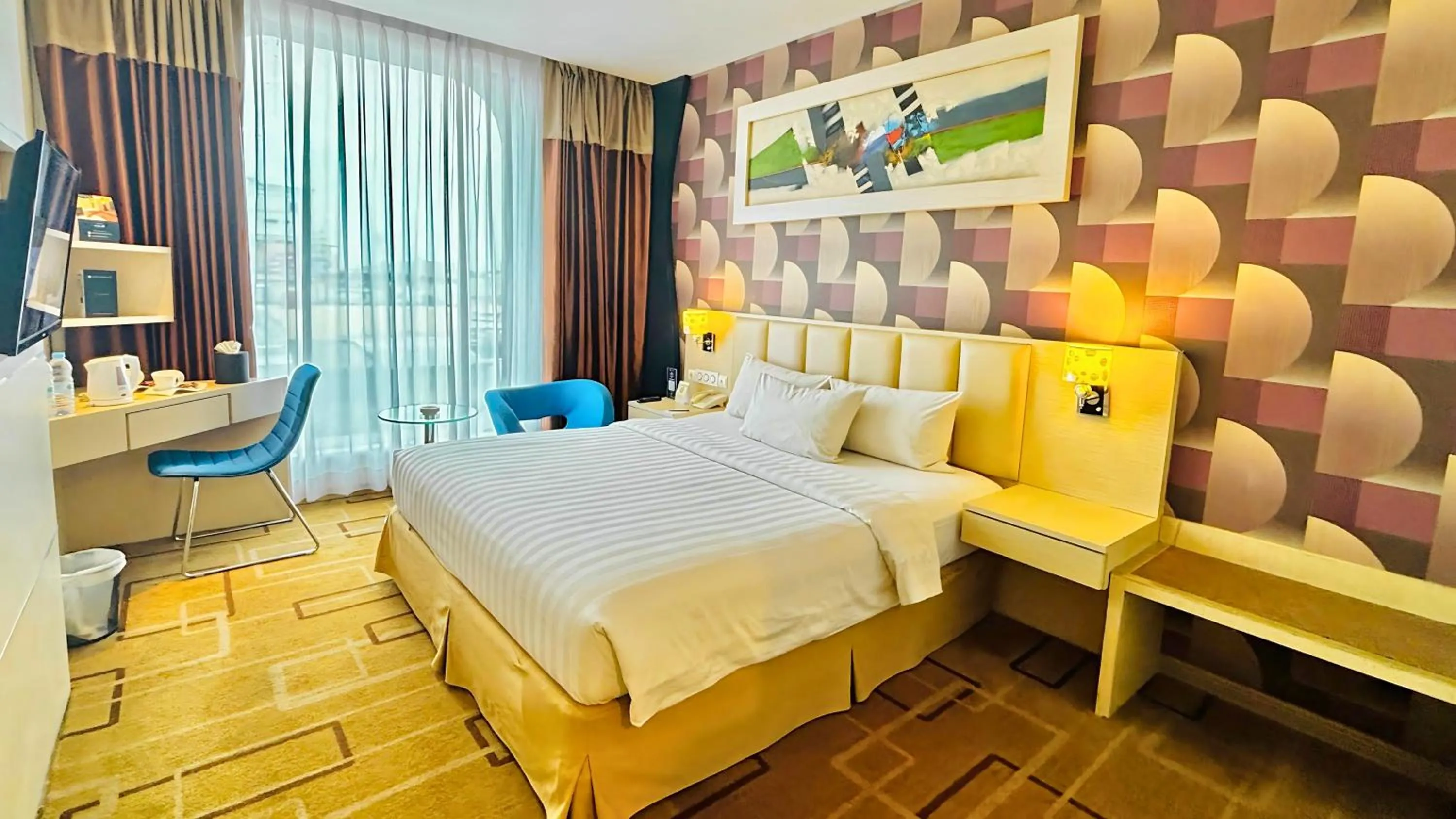 Bed in Karibia Boutique Hotel