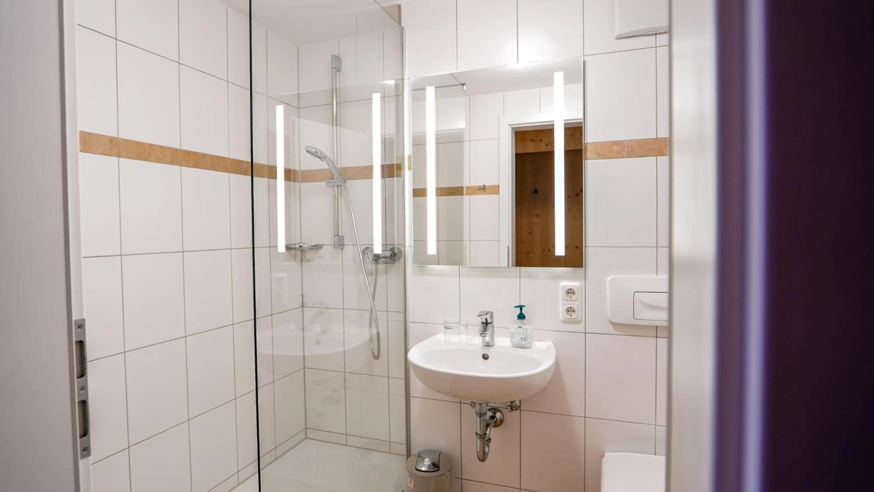 Shower in Landgasthof zum Papyrer - Erholung im Urlaubsgebiet