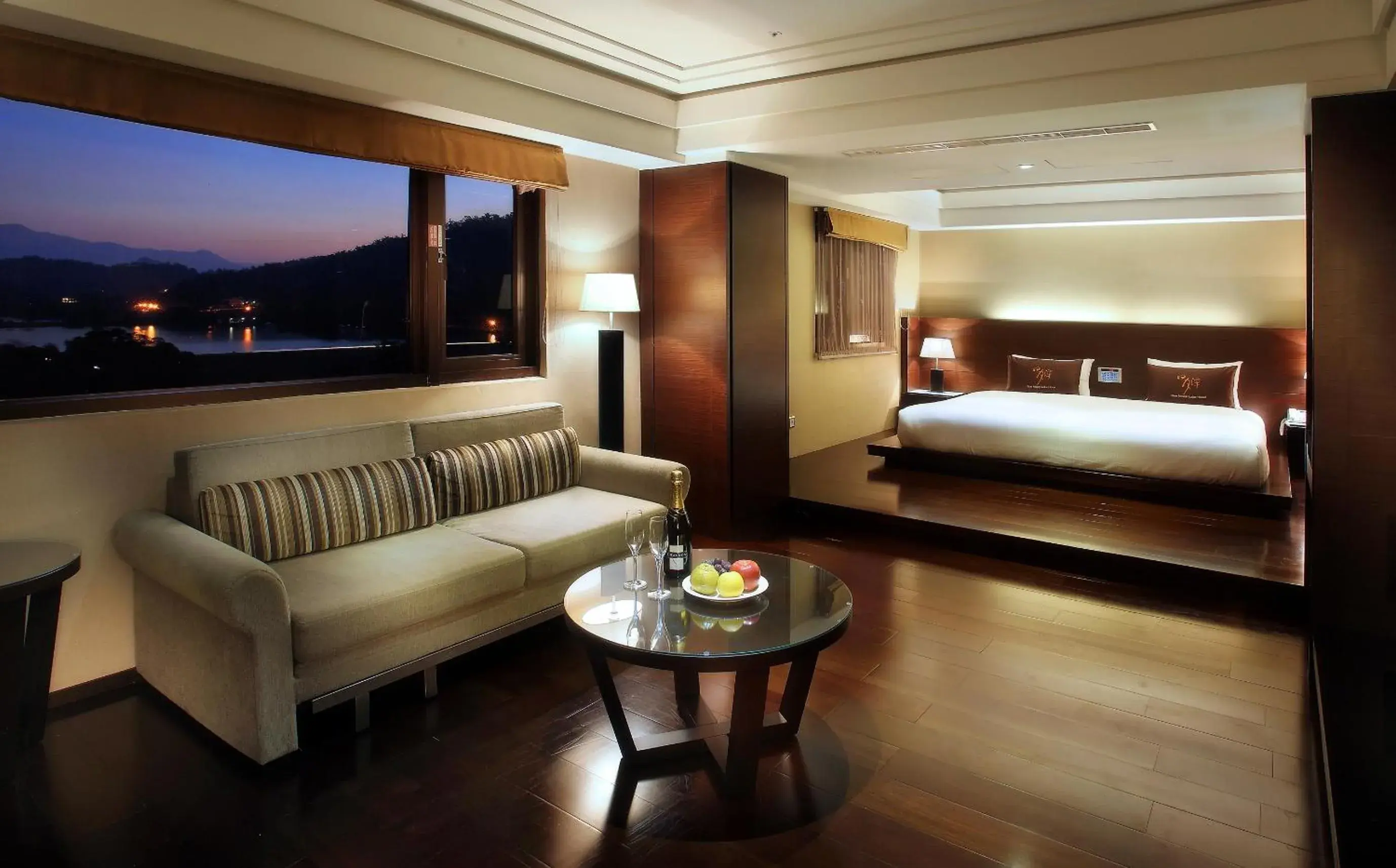 Living room, Bed in Sun Moon Lake Hotel Living room, Bed in Sun Moon Lake Hotel