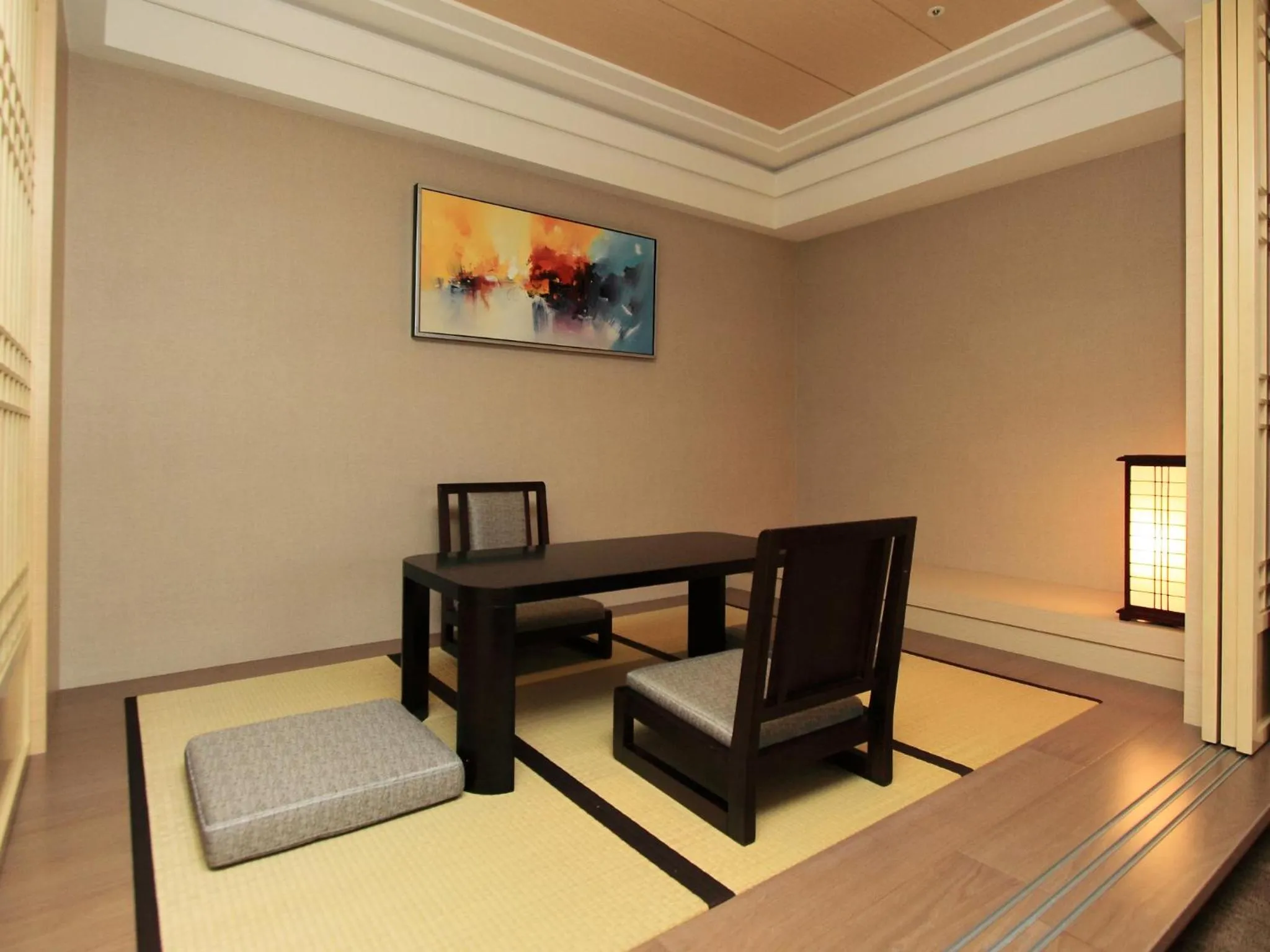 Living room in Sun Moon Lake Hotel