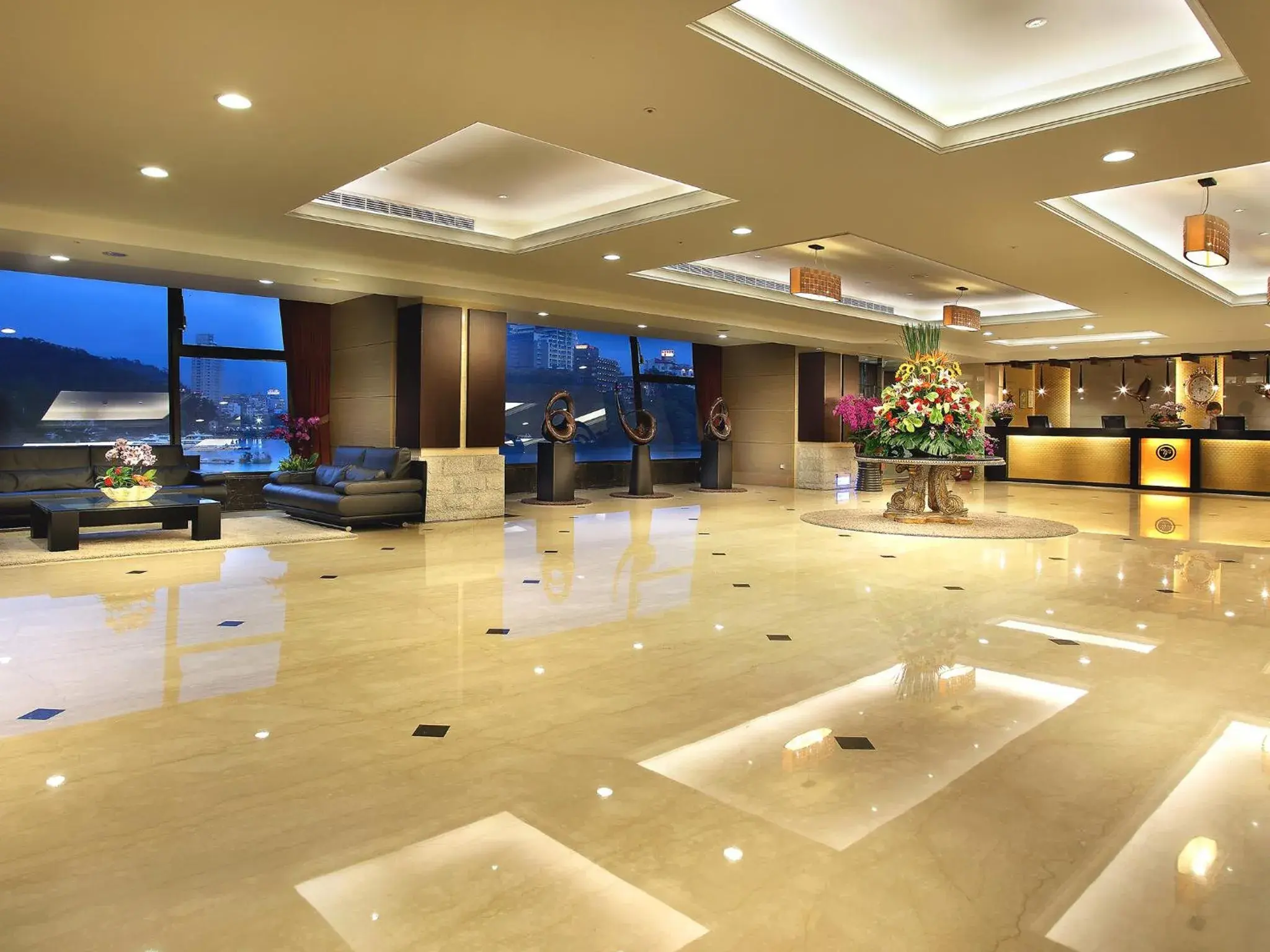 Lobby or reception in Sun Moon Lake Hotel Lobby or reception in Sun Moon Lake Hotel