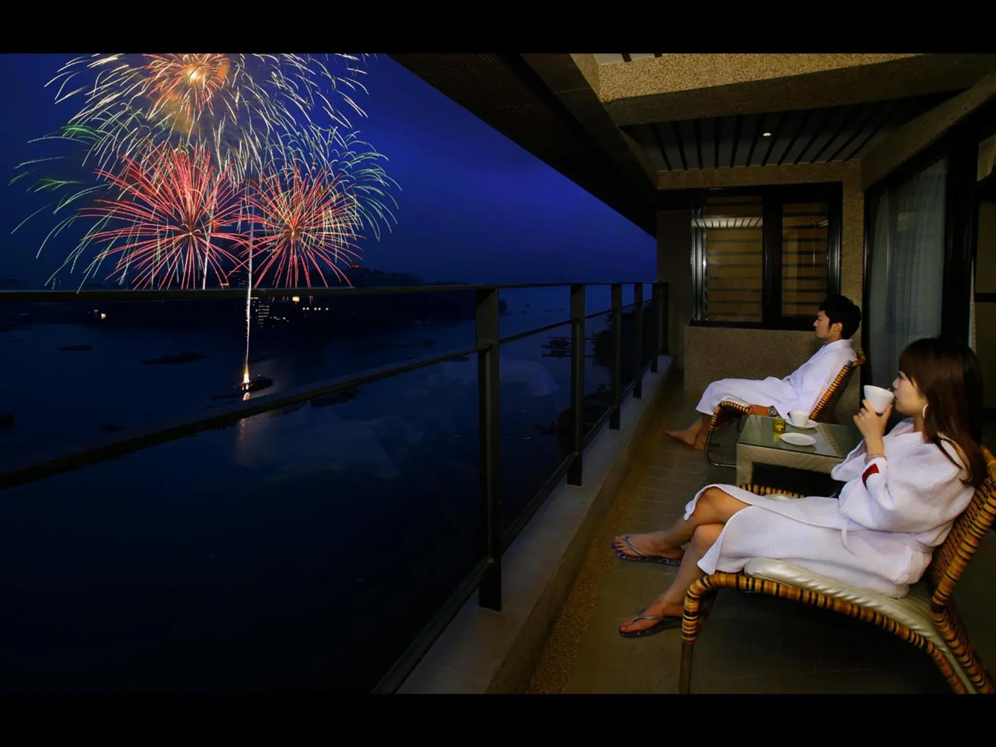 Lake view in Sun Moon Lake Hotel Lake view in Sun Moon Lake Hotel