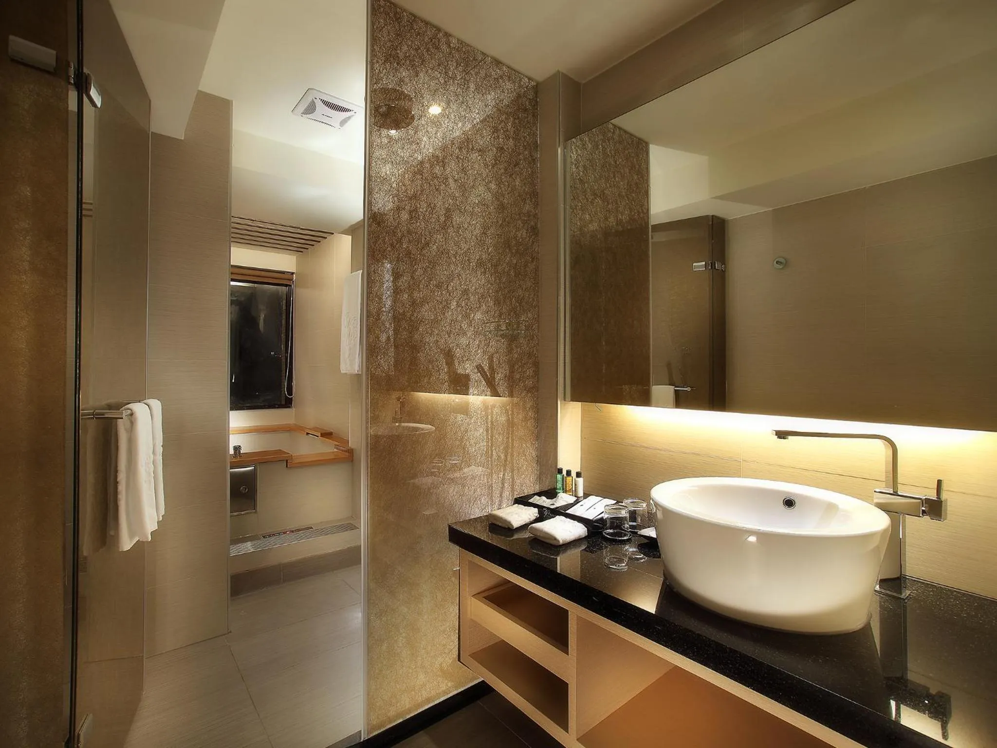 Bathroom in Sun Moon Lake Hotel