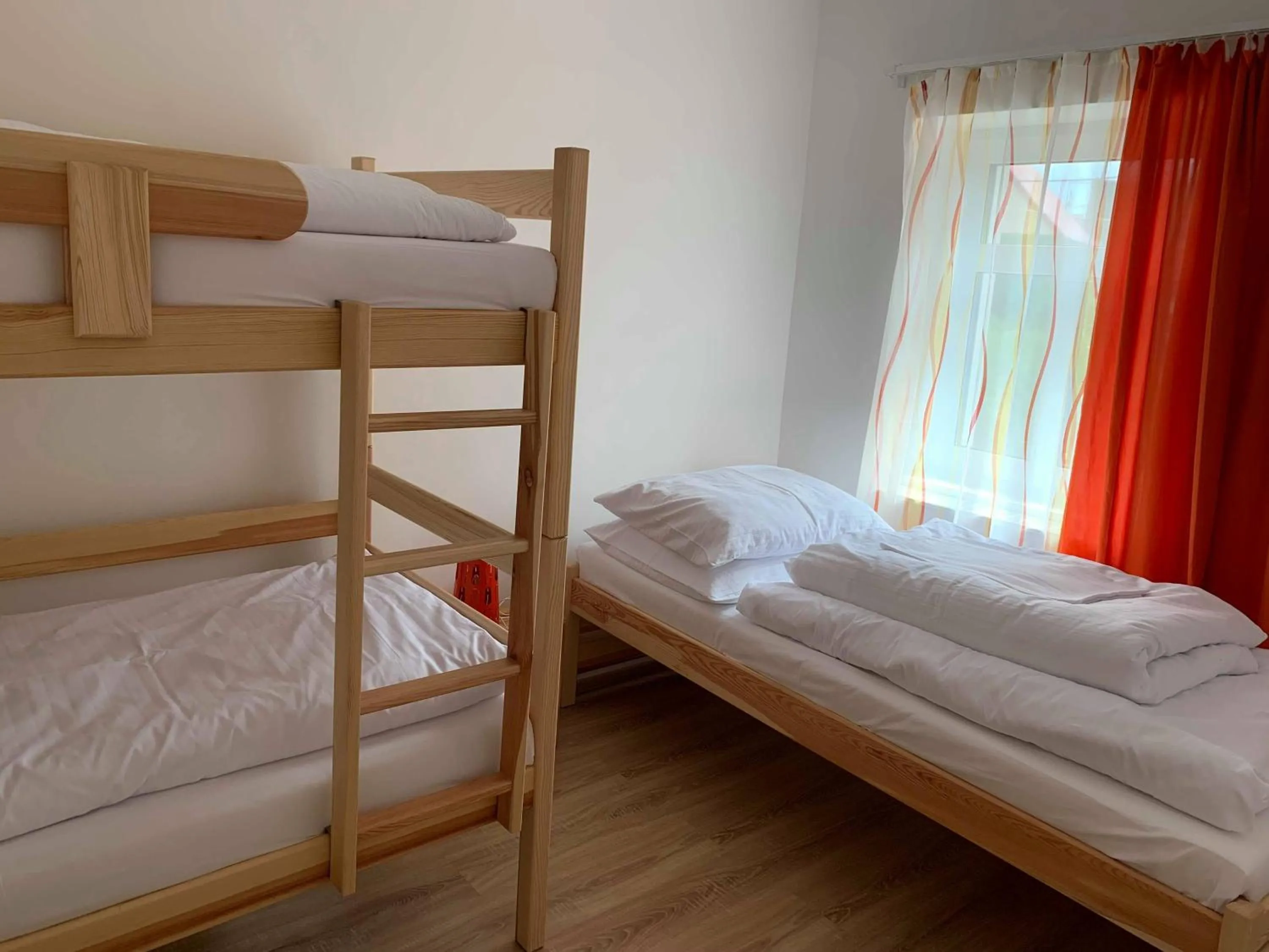 Bed in Apartmány Michaela